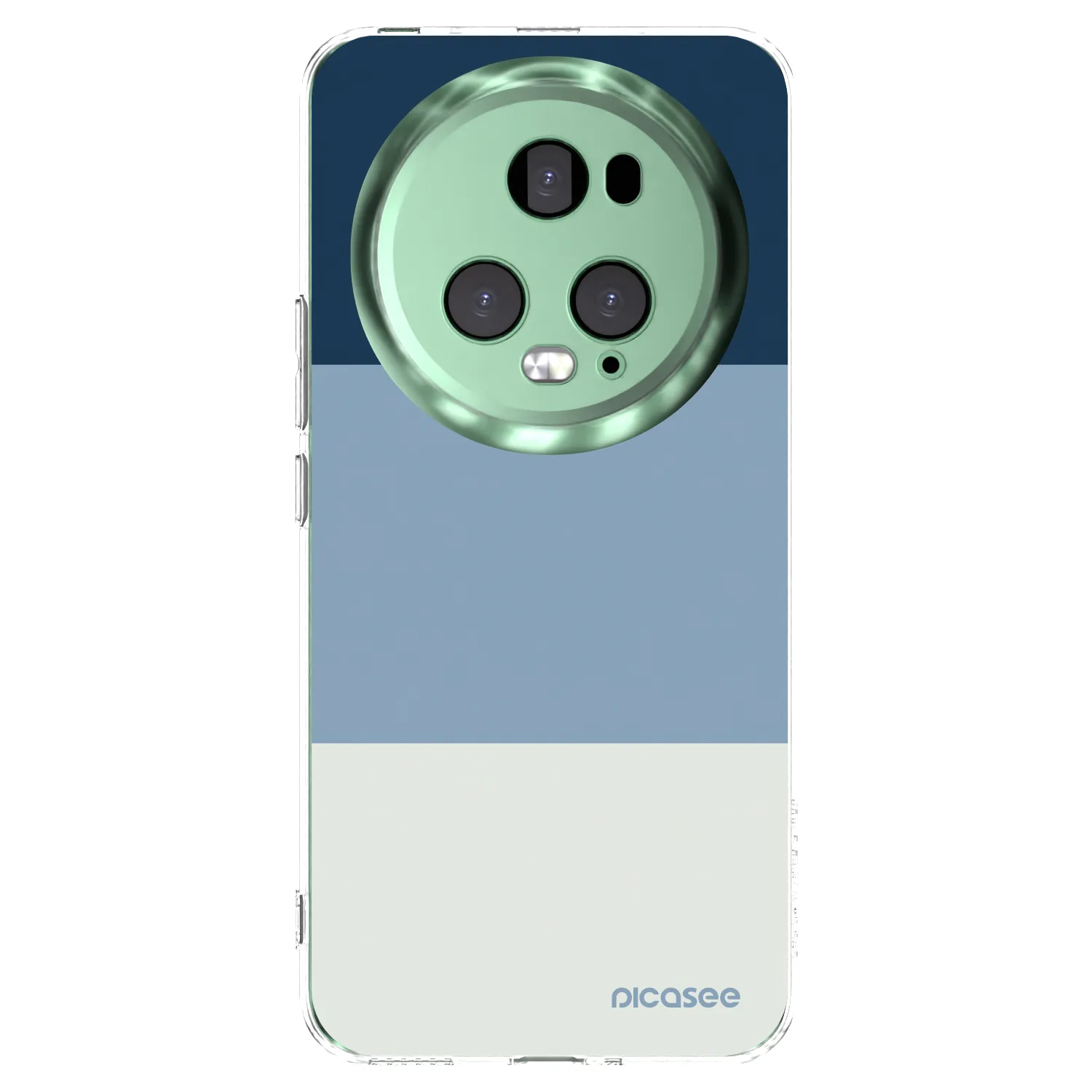 Picasee átlátszó szilikon tok az alábbi mobiltelefonokra Honor Magic5 Pro - Coastal Blue