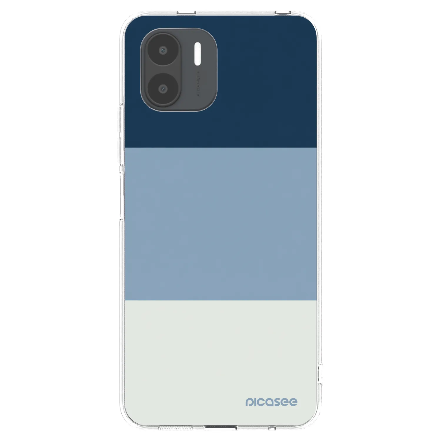 Picasee átlátszó szilikon tok az alábbi mobiltelefonokra Xiaomi Redmi A2 - Coastal Blue
