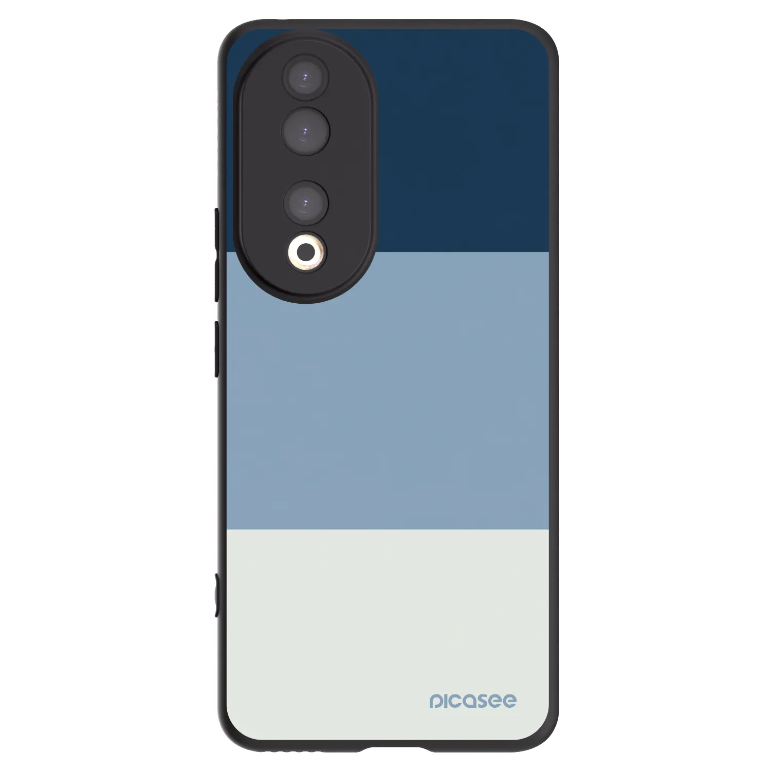 Picasee fekete szilikon tok az alábbi mobiltelefonokra Honor 90 5G - Coastal Blue
