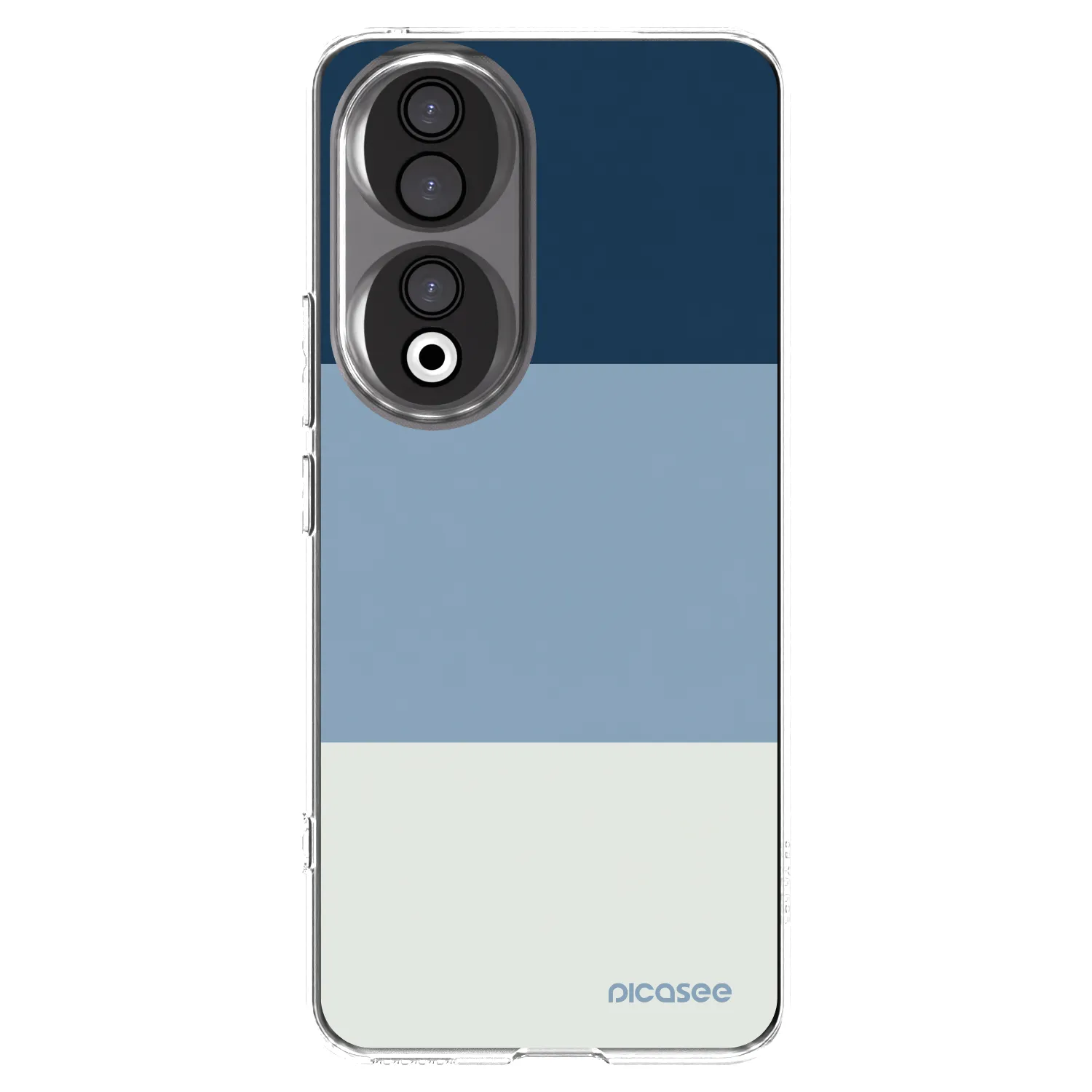 Picasee átlátszó szilikon tok az alábbi mobiltelefonokra Honor 90 5G - Coastal Blue