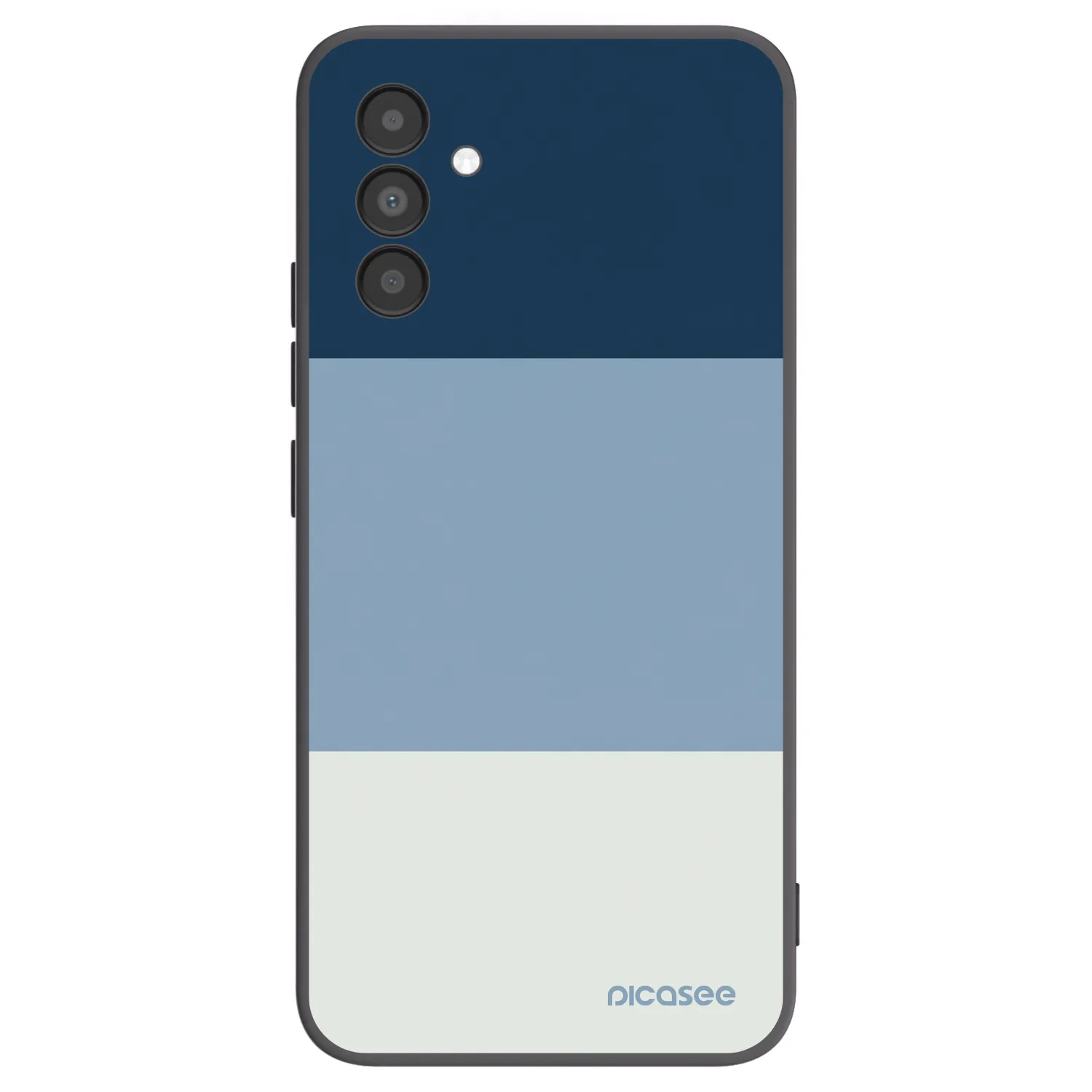 Picasee fekete szilikon tok az alábbi mobiltelefonokra Samsung Galaxy A04s A047F - Coastal Blue