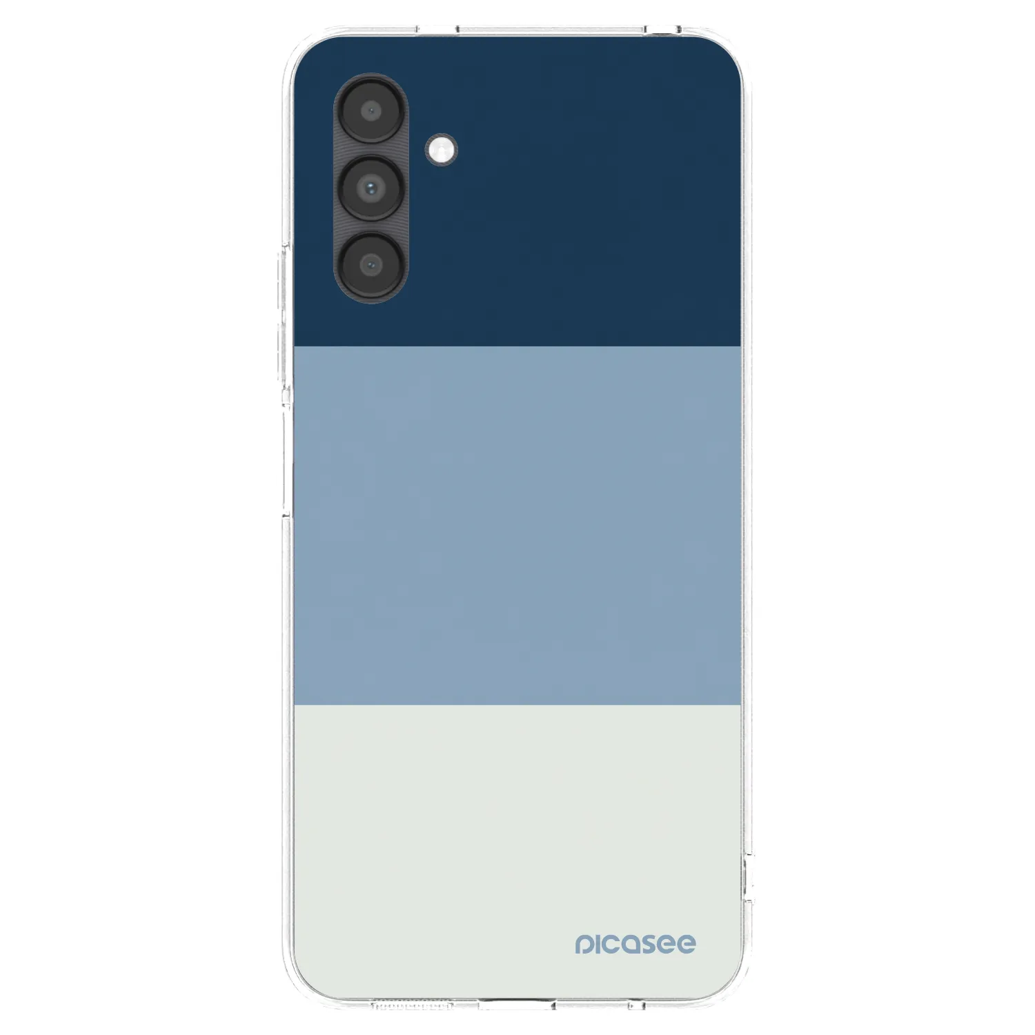 Picasee átlátszó szilikon tok az alábbi mobiltelefonokra Samsung Galaxy A04s A047F - Coastal Blue