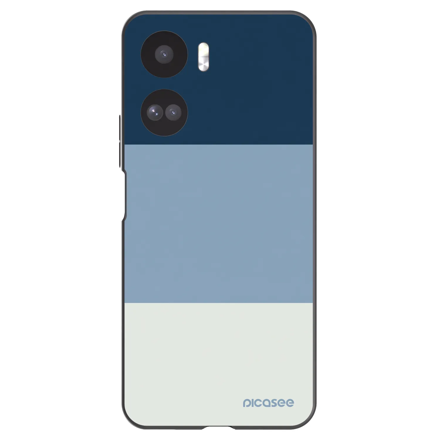 Picasee fekete szilikon tok az alábbi mobiltelefonokra Honor 90 Lite 5G - Coastal Blue