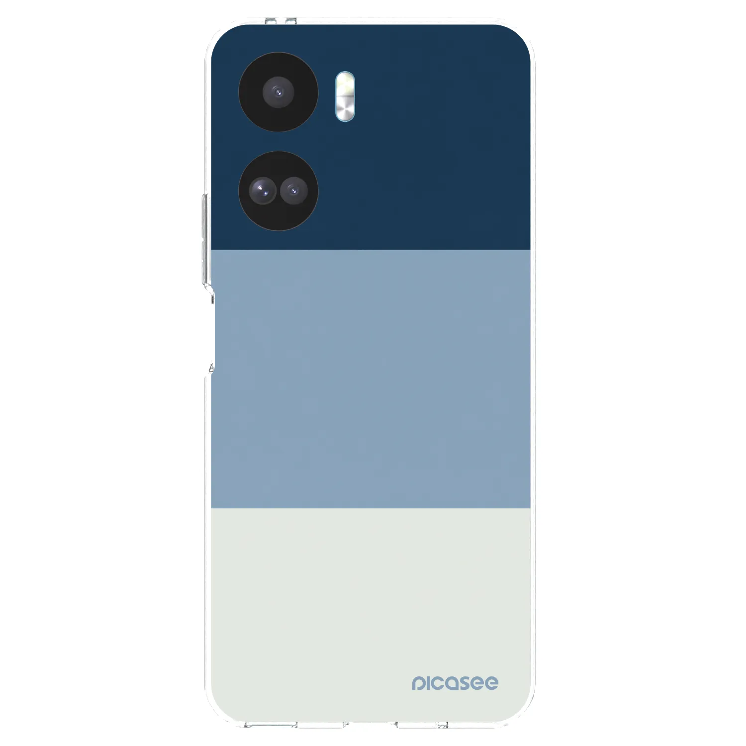 Picasee átlátszó szilikon tok az alábbi mobiltelefonokra Honor 90 Lite 5G - Coastal Blue