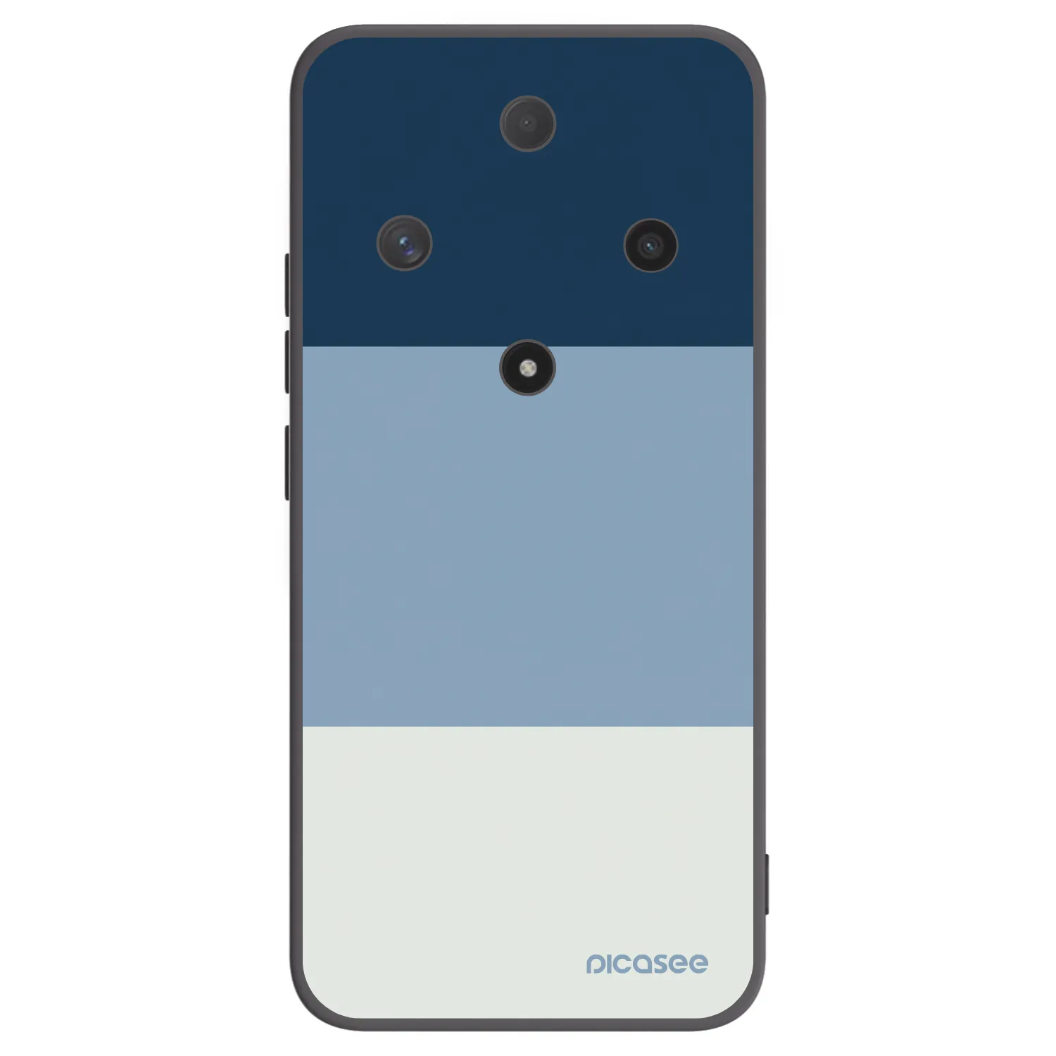 Picasee fekete szilikon tok az alábbi mobiltelefonokra Honor Magic6 Lite 5G - Coastal Blue