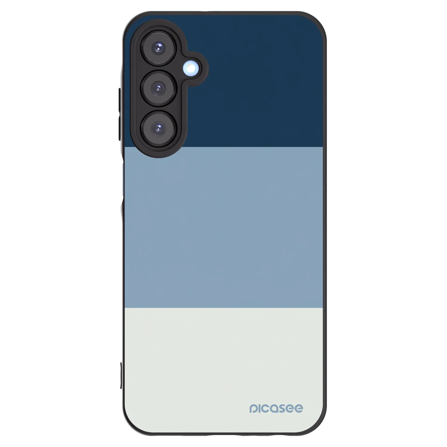 Picasee fekete szilikon tok az alábbi mobiltelefonokra Samsung Galaxy A25 A256B 5G - Coastal Blue