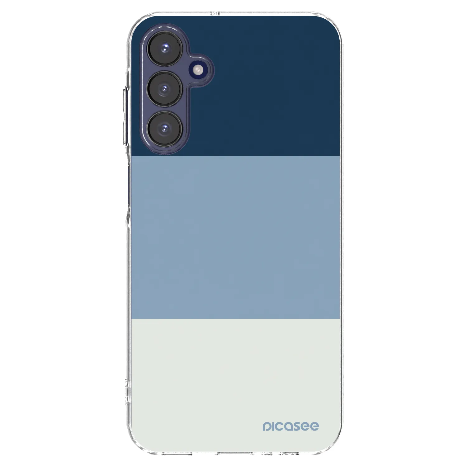 Picasee átlátszó szilikon tok az alábbi mobiltelefonokra Samsung Galaxy A15 A155F 4G - Coastal Blue