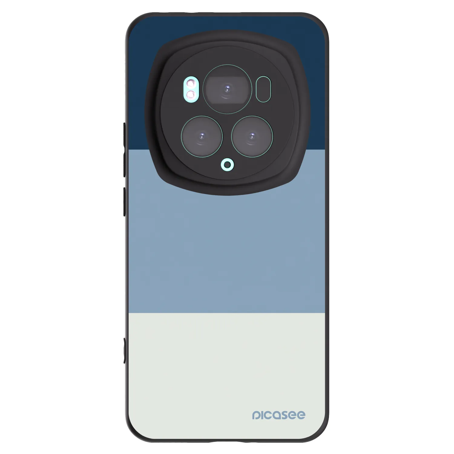 Picasee fekete szilikon tok az alábbi mobiltelefonokra Honor Magic6 Pro - Coastal Blue