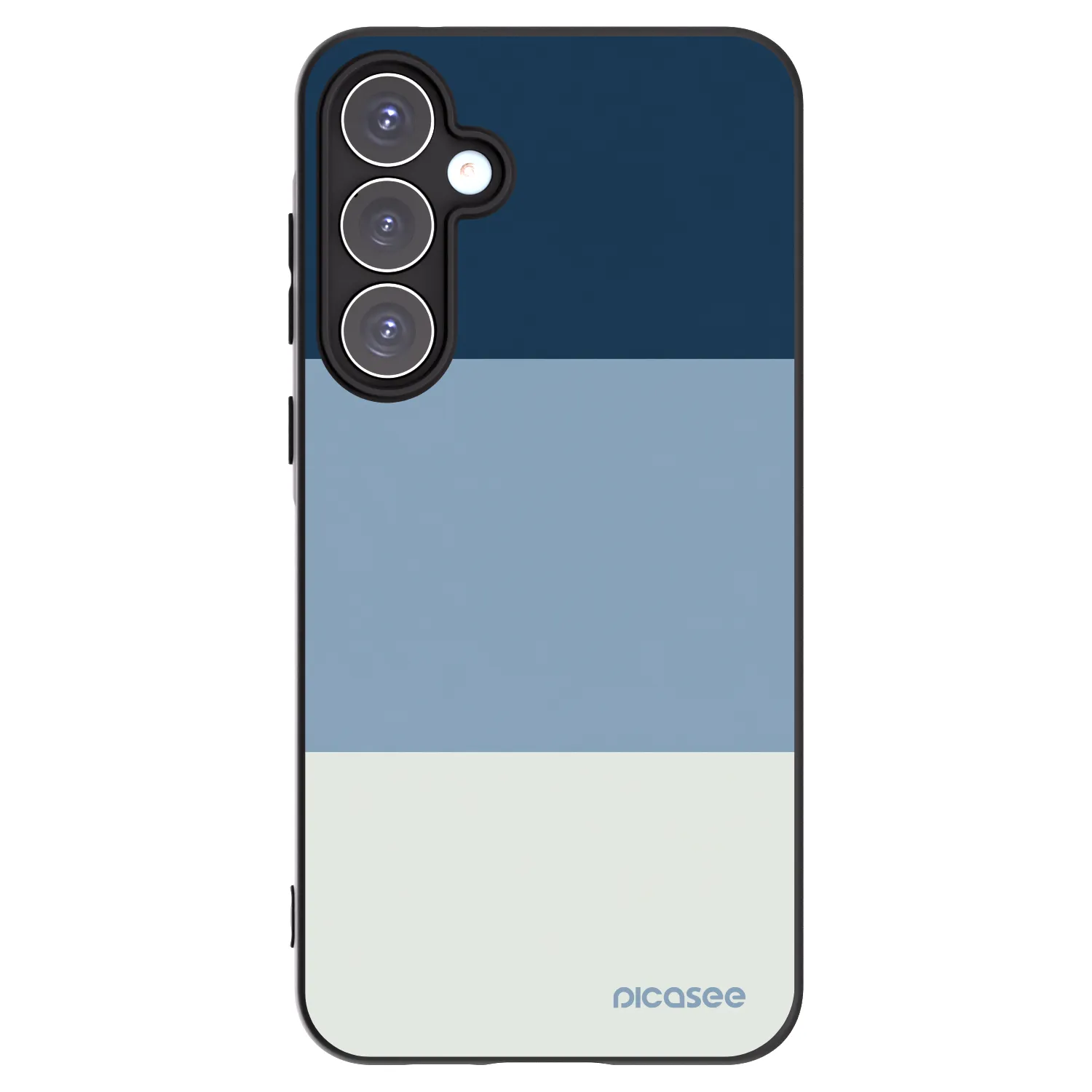 Picasee fekete szilikon tok az alábbi mobiltelefonokra Samsung Galaxy A55 5G A556B - Coastal Blue