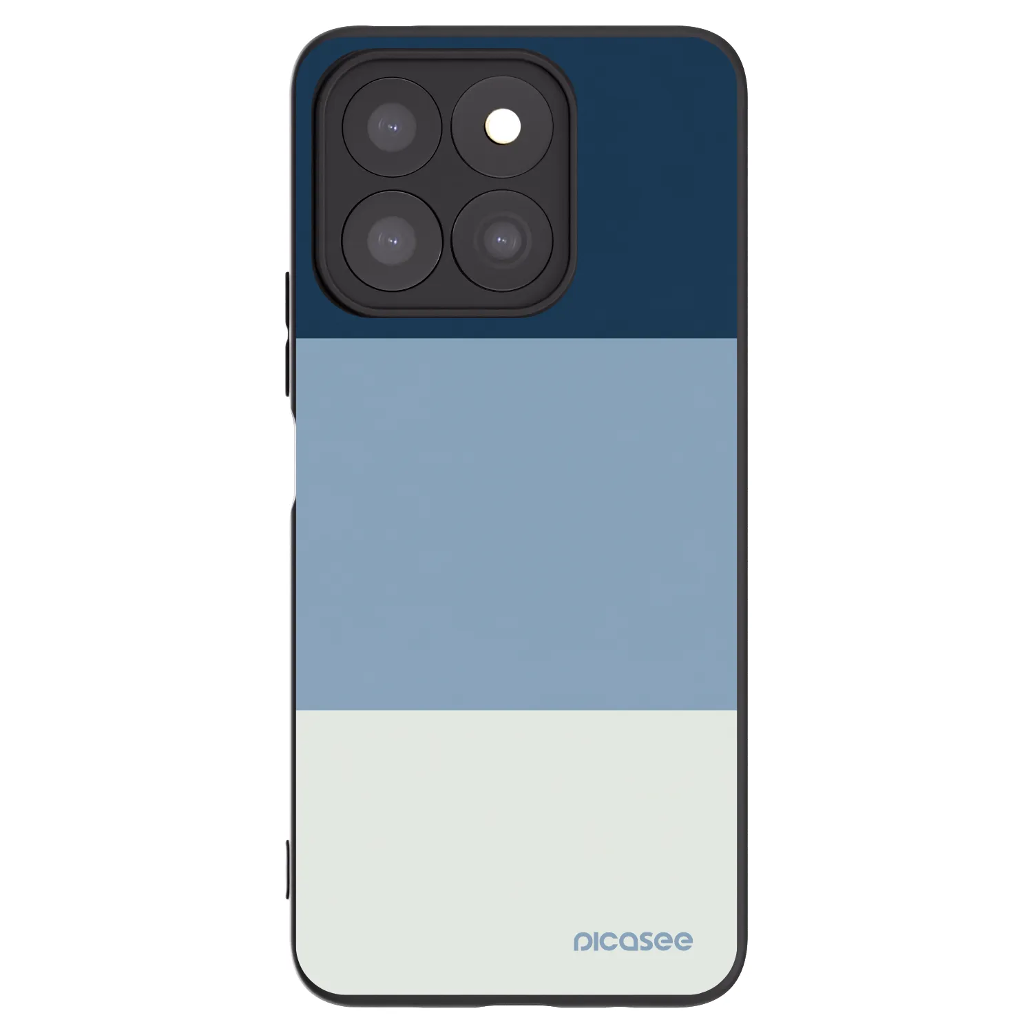 Picasee fekete szilikon tok az alábbi mobiltelefonokra Honor X8b - Coastal Blue