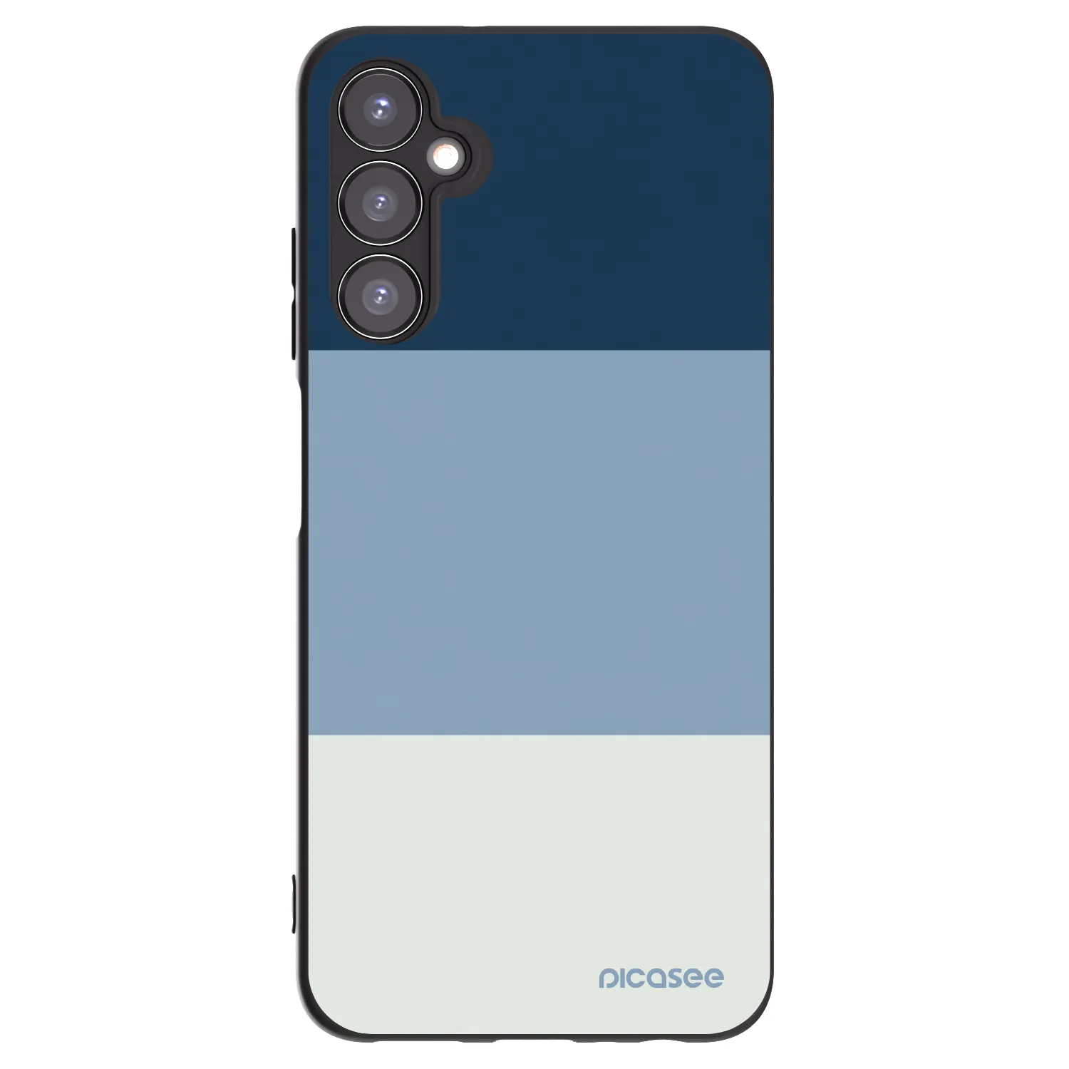 Picasee fekete szilikon tok az alábbi mobiltelefonokra Samsung Galaxy A05s A057G - Coastal Blue