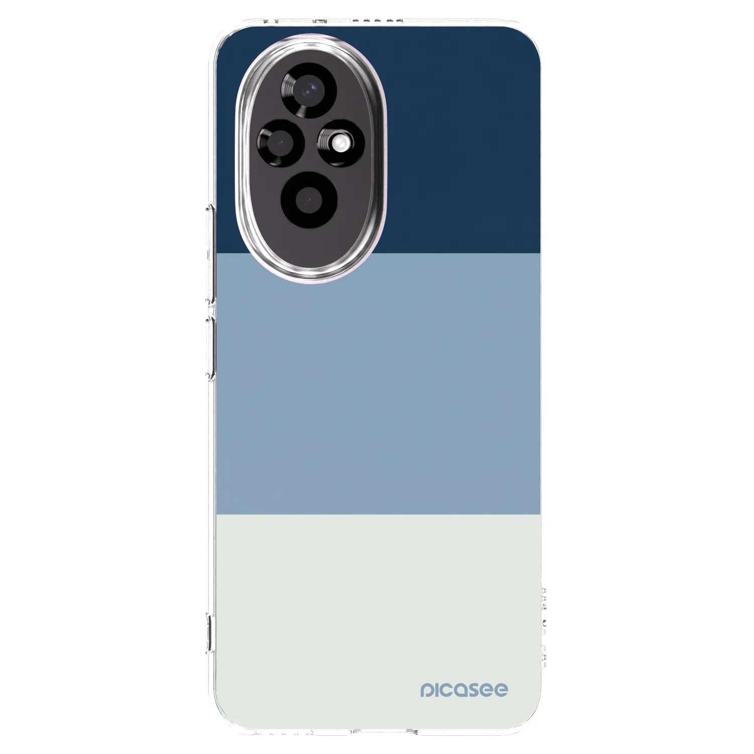 Picasee átlátszó szilikon tok az alábbi mobiltelefonokra Honor 200 5G - Coastal Blue