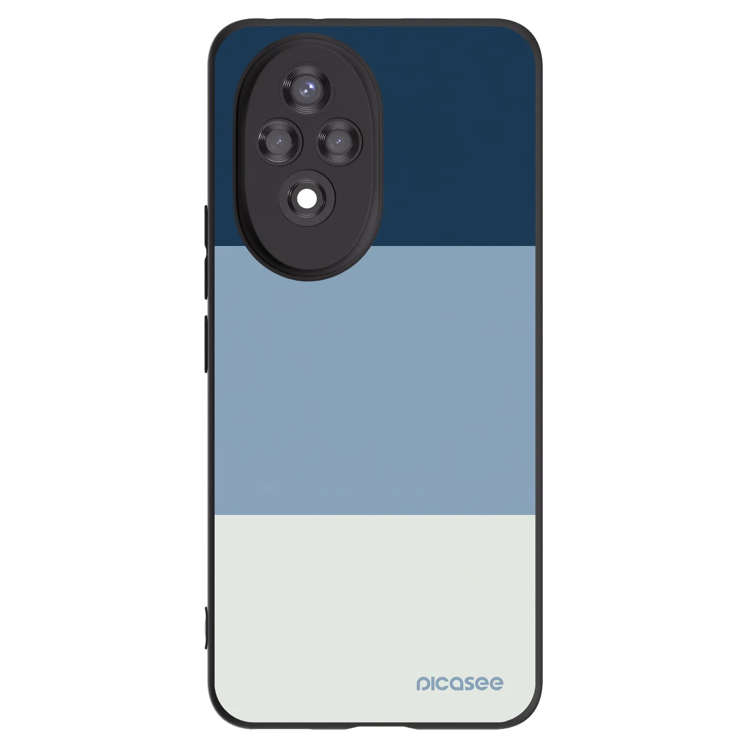 Picasee fekete szilikon tok az alábbi mobiltelefonokra Honor 200 Pro 5G - Coastal Blue