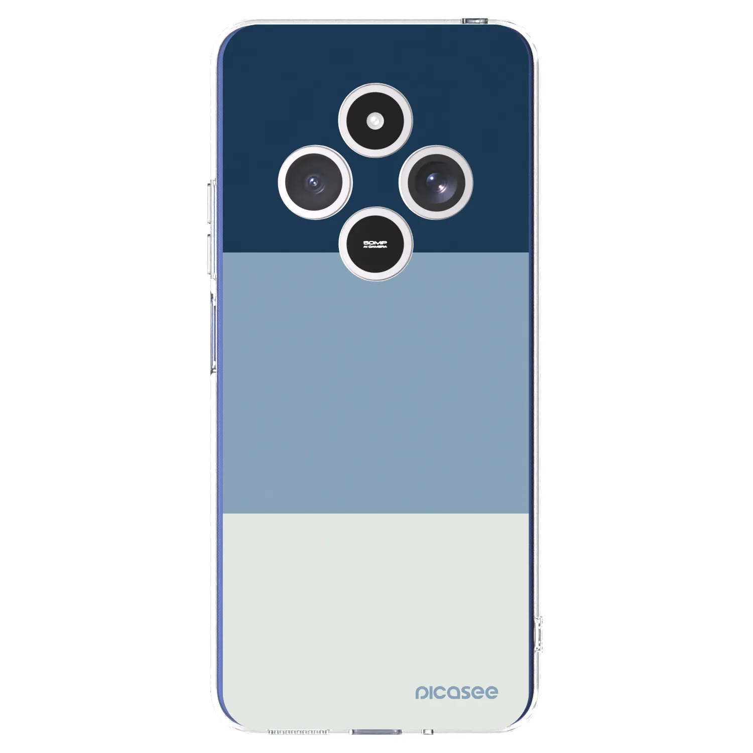 Picasee átlátszó szilikon tok az alábbi mobiltelefonokra Xiaomi Redmi 14C - Coastal Blue