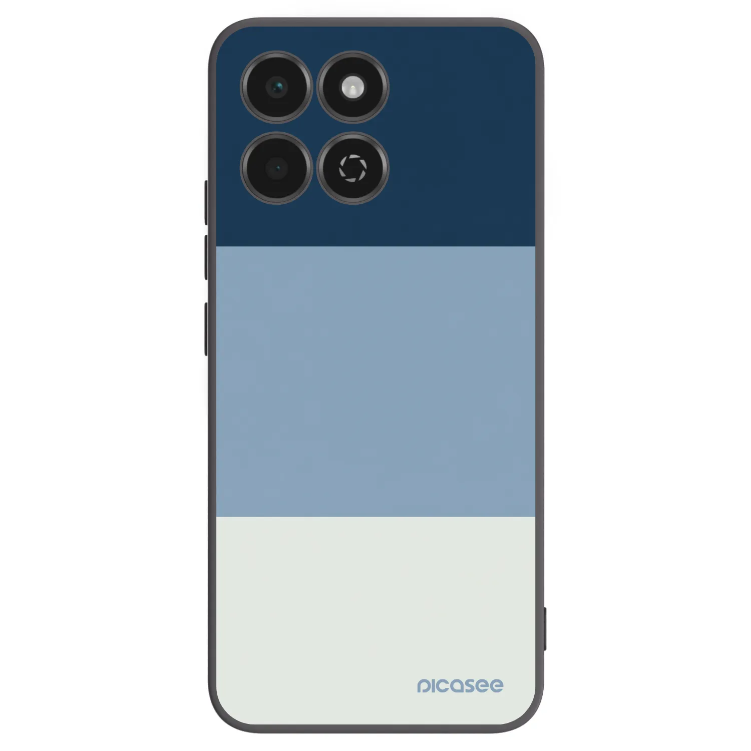 Picasee fekete szilikon tok az alábbi mobiltelefonokra Honor 200 Smart 5G - Coastal Blue