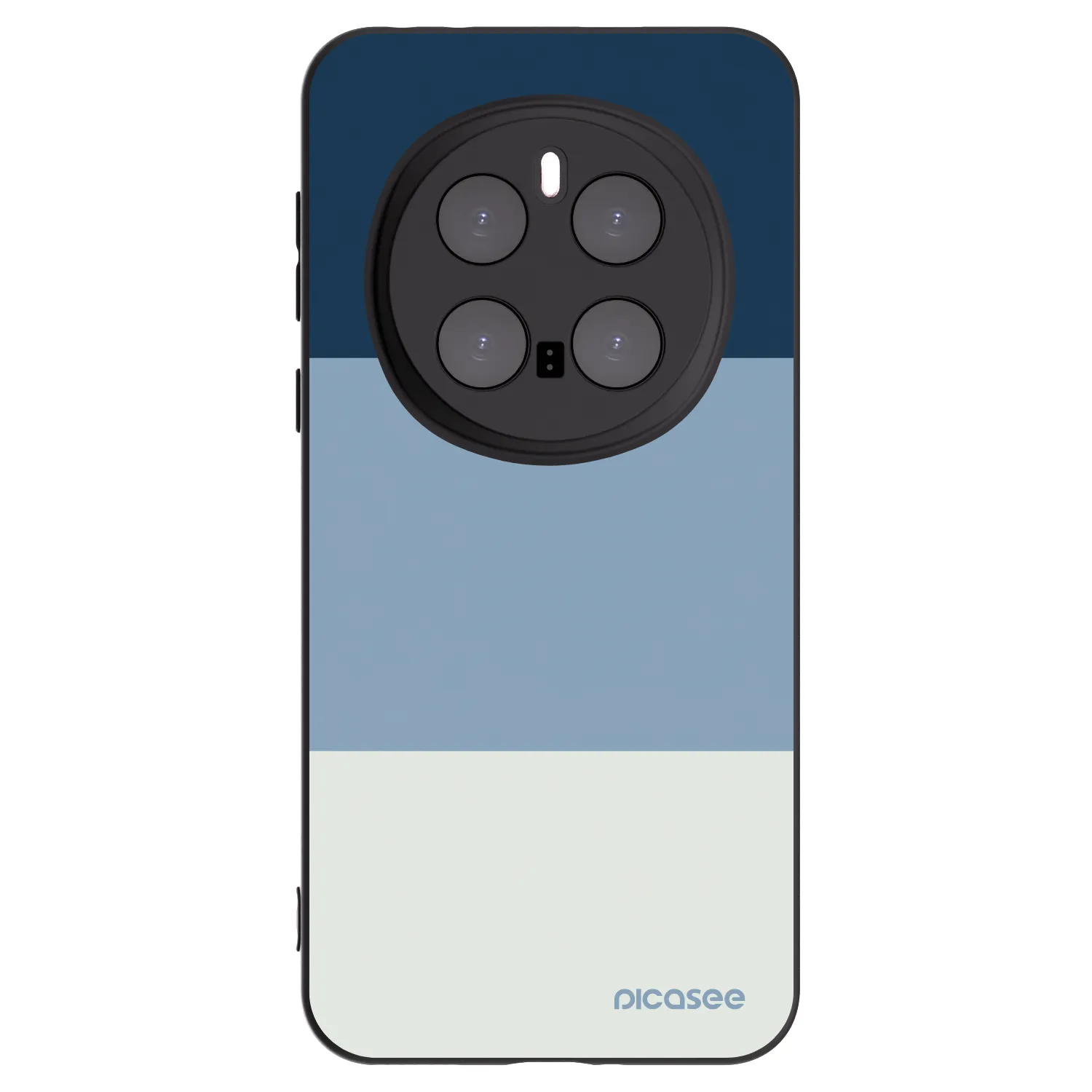 Picasee fekete szilikon tok az alábbi mobiltelefonokra Honor Magic7 Pro 5G - Coastal Blue