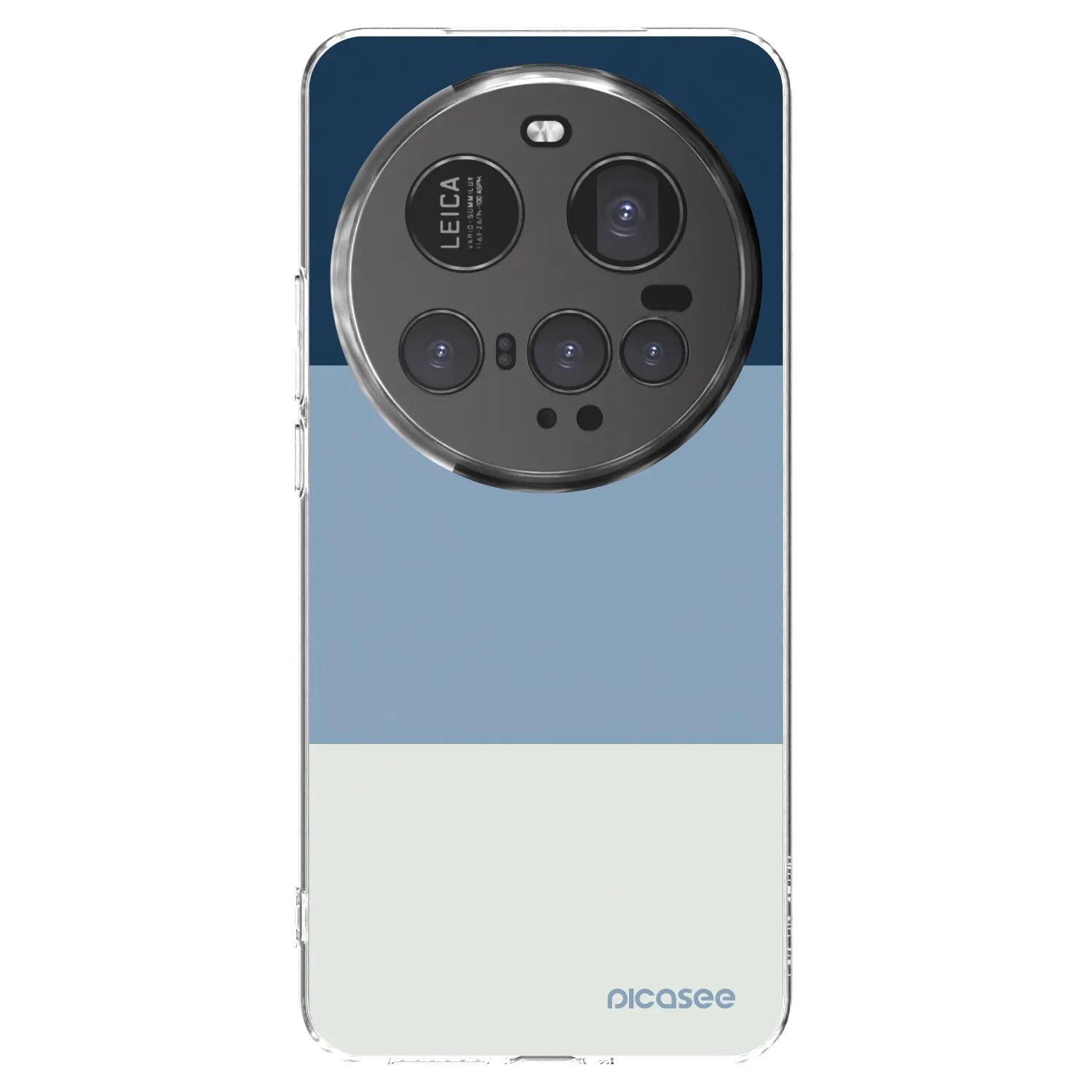 Picasee átlátszó szilikon tok az alábbi mobiltelefonokra Xiaomi 15 Ultra - Coastal Blue