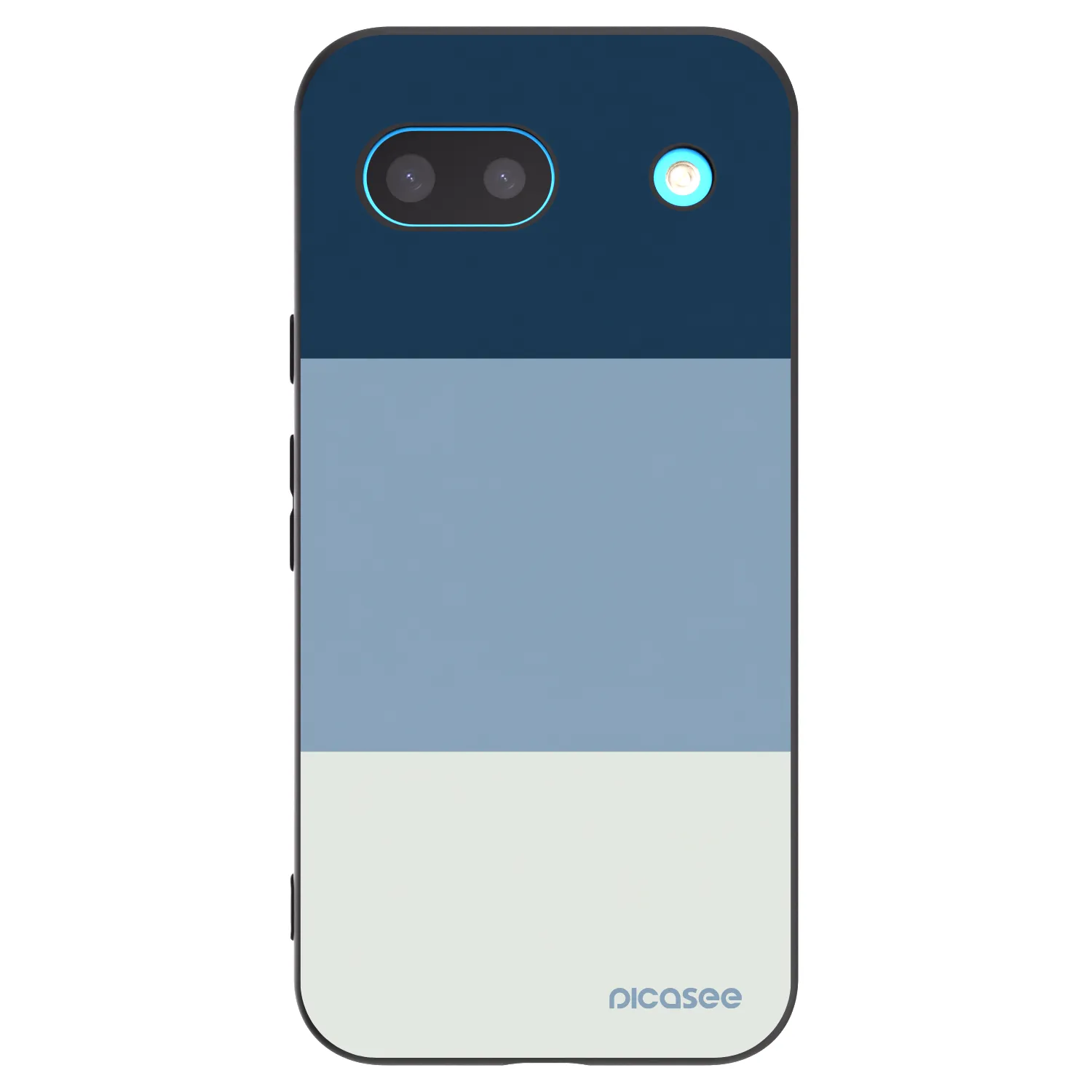 Picasee fekete szilikon tok az alábbi mobiltelefonokra Google Pixel 8 - Coastal Blue