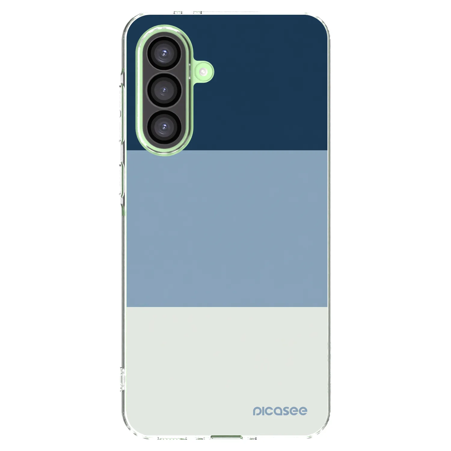 Picasee átlátszó szilikon tok az alábbi mobiltelefonokra Samsung Galaxy A26 5G A266B - Coastal Blue