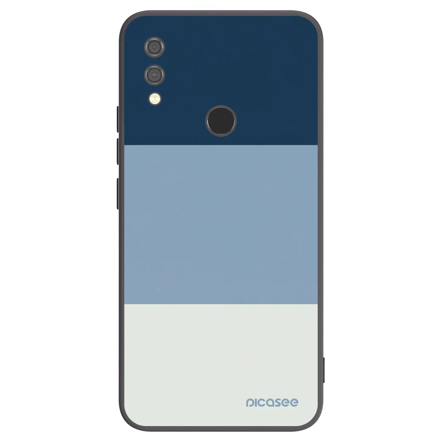 Picasee fekete szilikon tok az alábbi mobiltelefonokra Xiaomi Redmi Note 7 - Coastal Blue