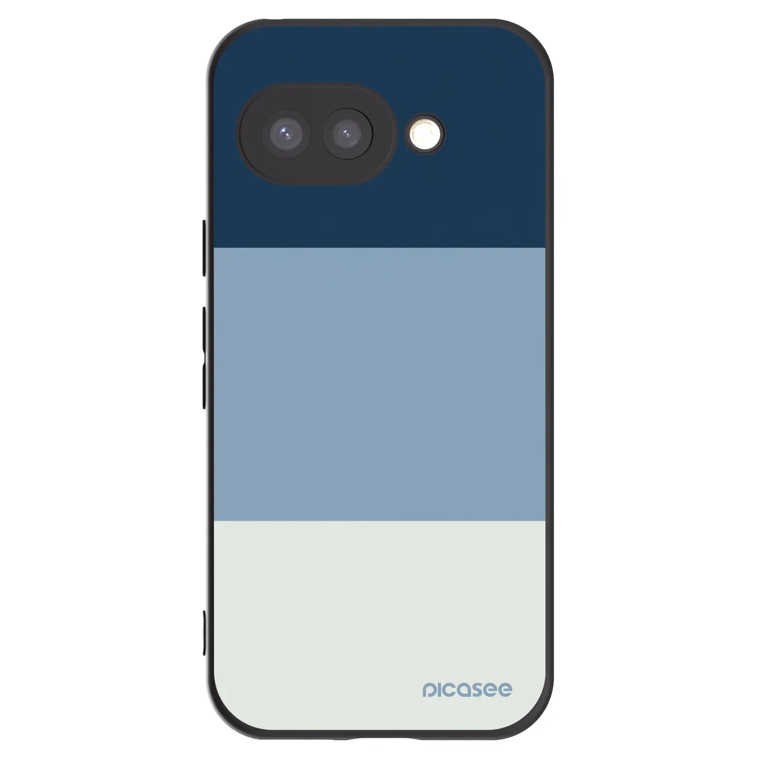 Picasee fekete szilikon tok az alábbi mobiltelefonokra Google Pixel 9a - Coastal Blue