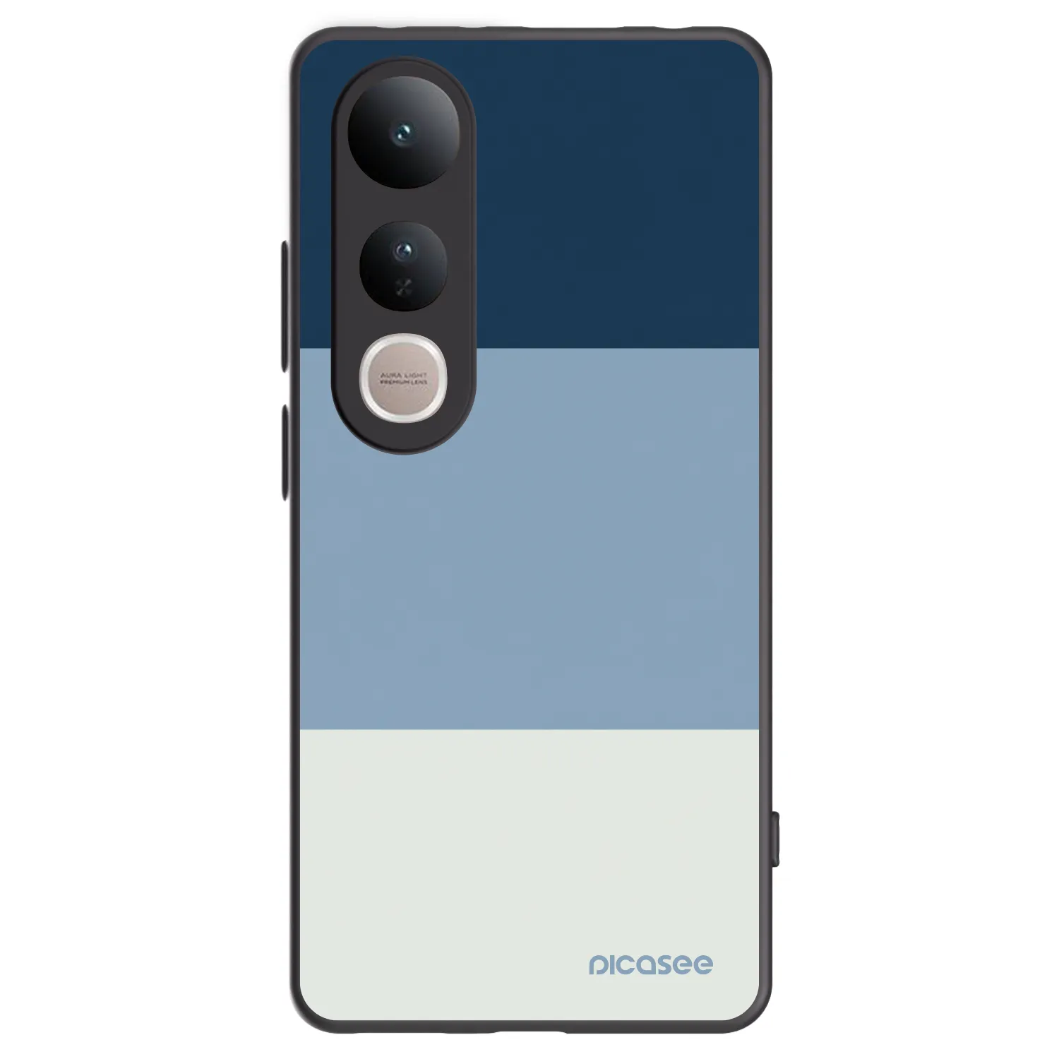 Picasee fekete szilikon tok az alábbi mobiltelefonokra Vivo V50 Lite 5G - Coastal Blue