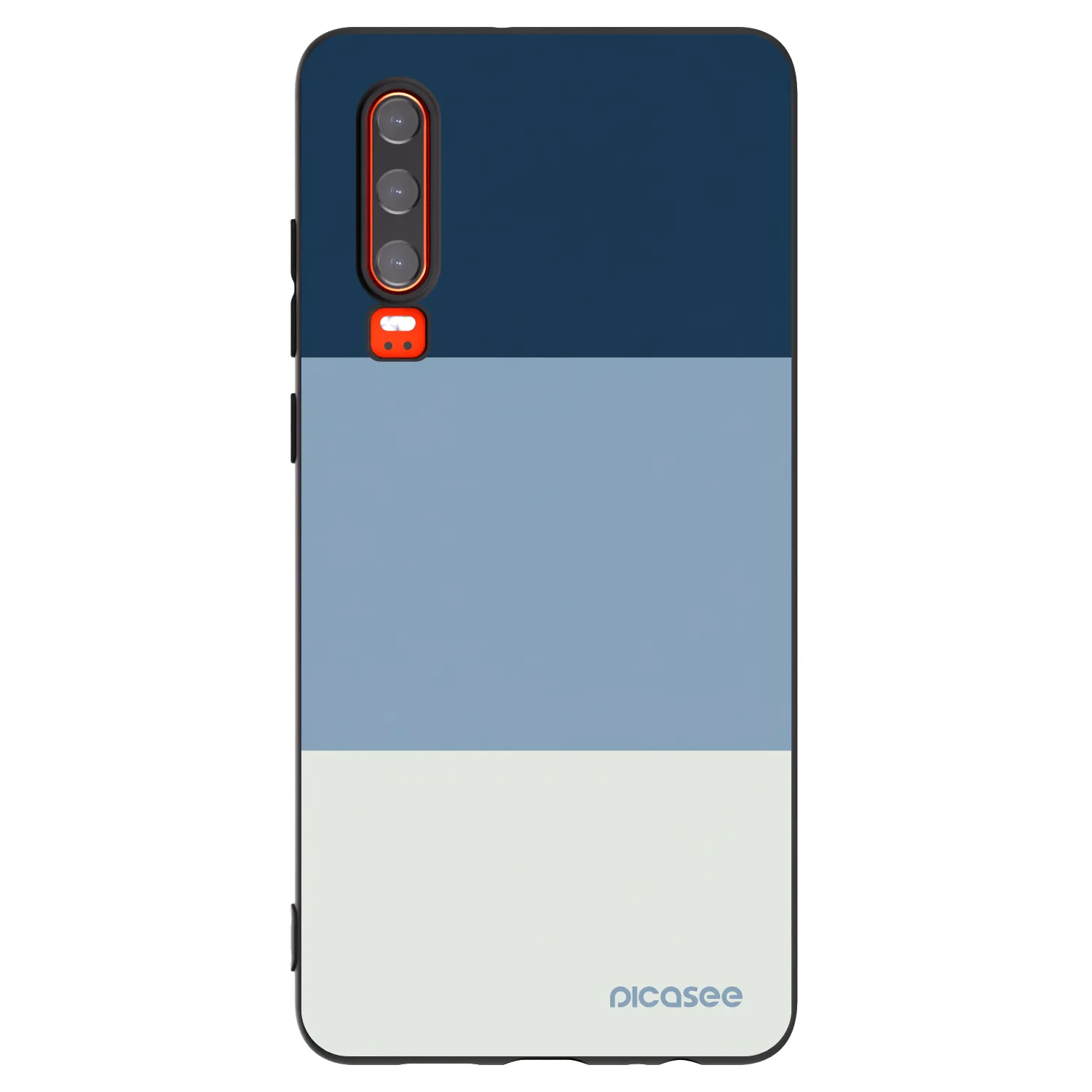 Picasee fekete szilikon tok az alábbi mobiltelefonokra Huawei P30 - Coastal Blue