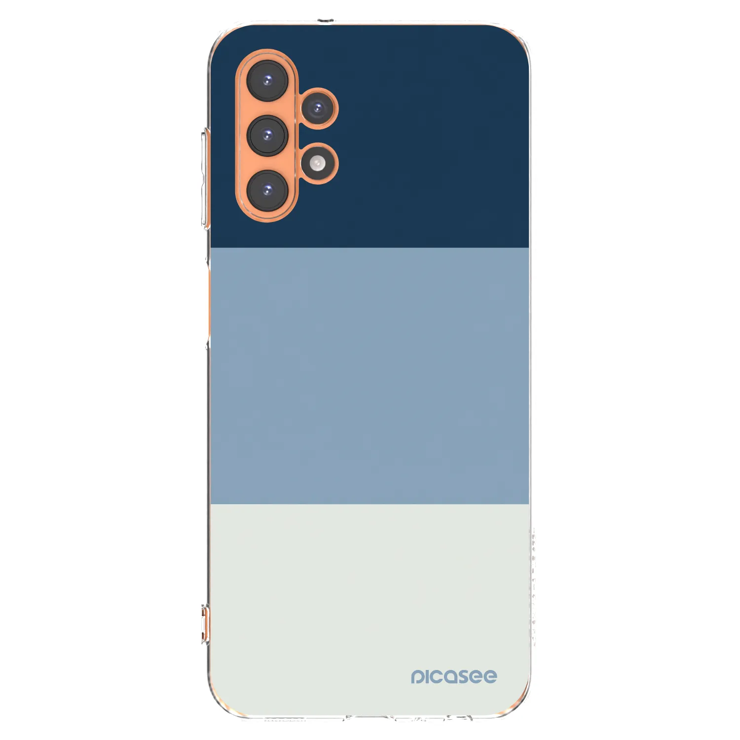 Picasee átlátszó szilikon tok az alábbi mobiltelefonokra Samsung Galaxy A13 5G - Coastal Blue