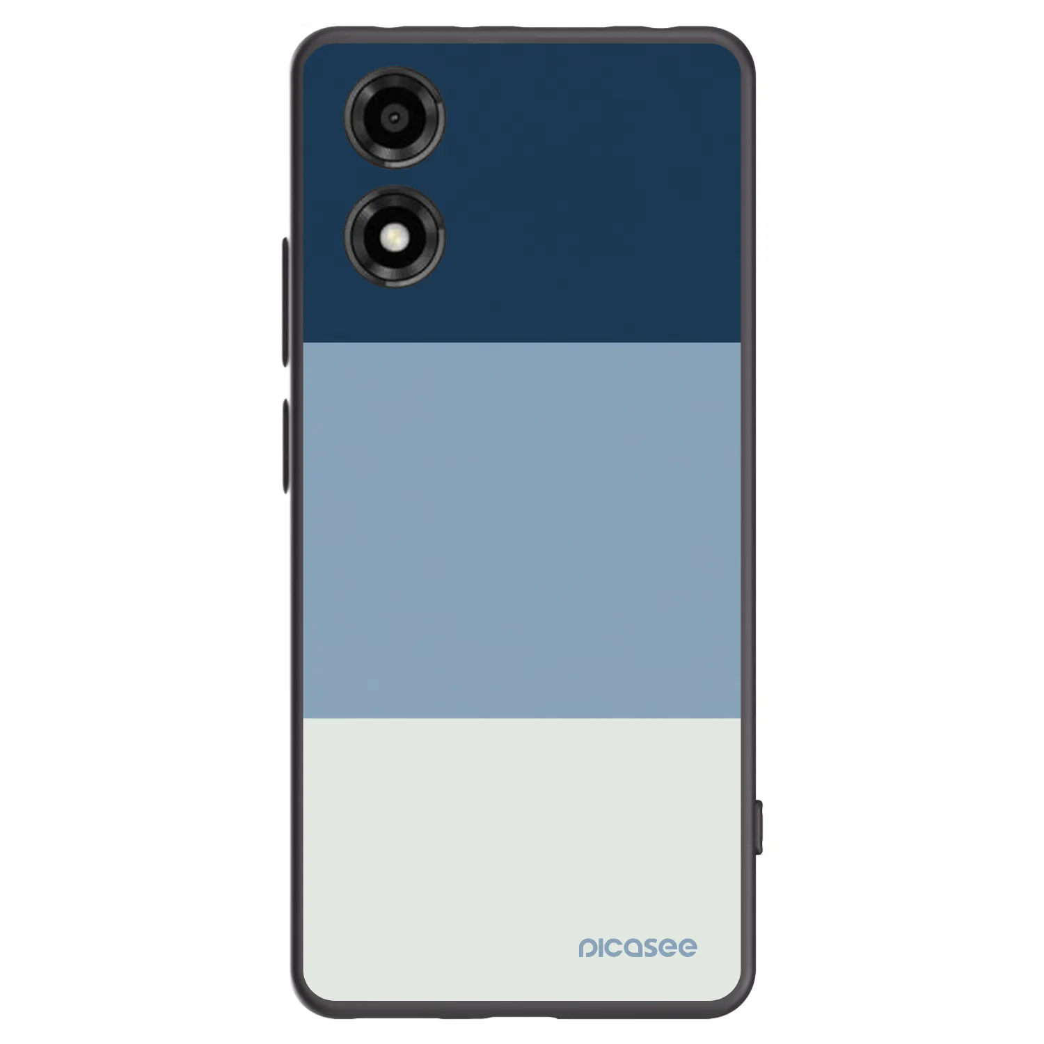 Picasee fekete szilikon tok az alábbi mobiltelefonokra Motorola Moto E14 - Coastal Blue