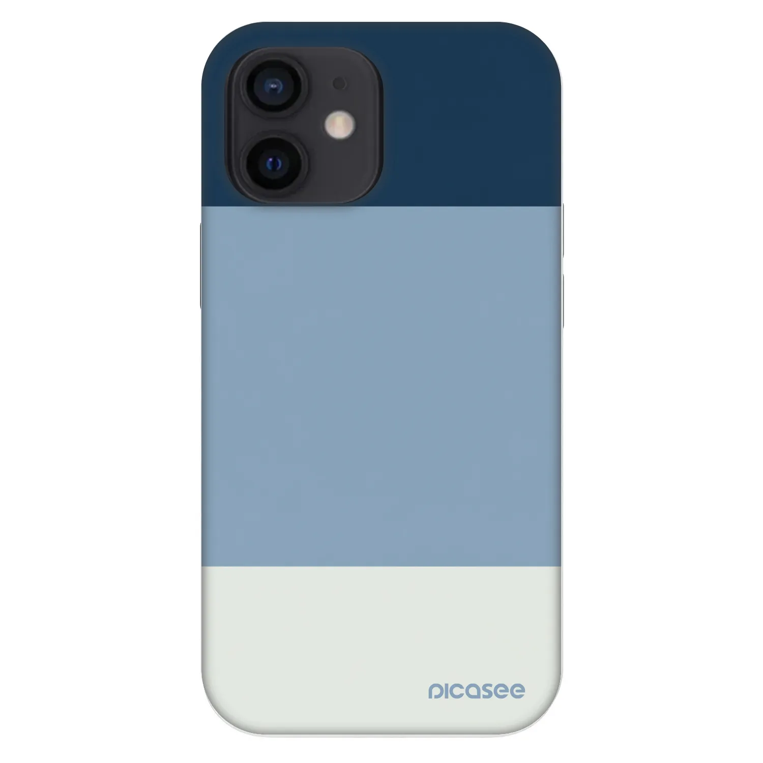 Picasee Fashion Case Apple iPhone 12 mini - Coastal Blue