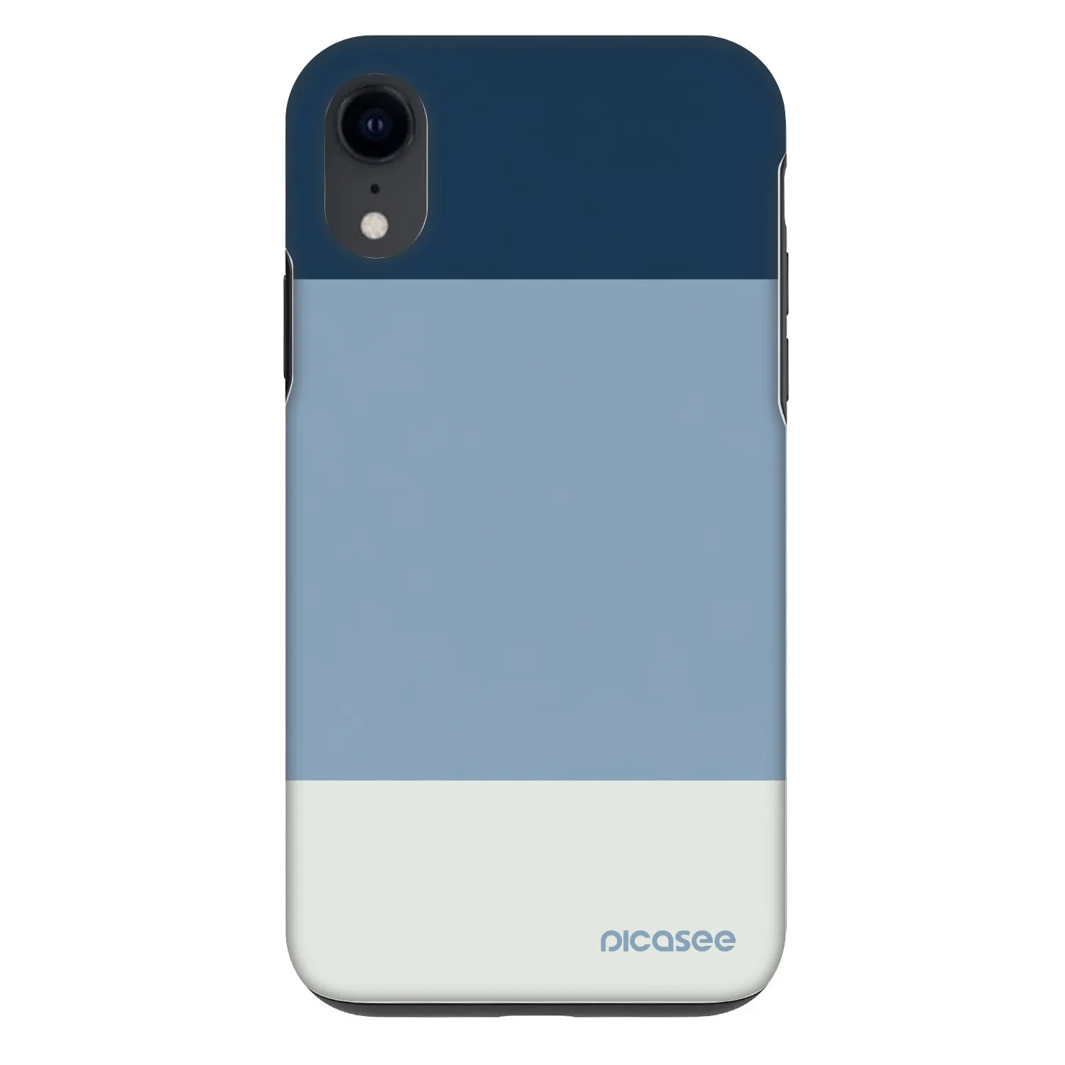 Picasee Fashion Case Apple iPhone XR - Coastal Blue