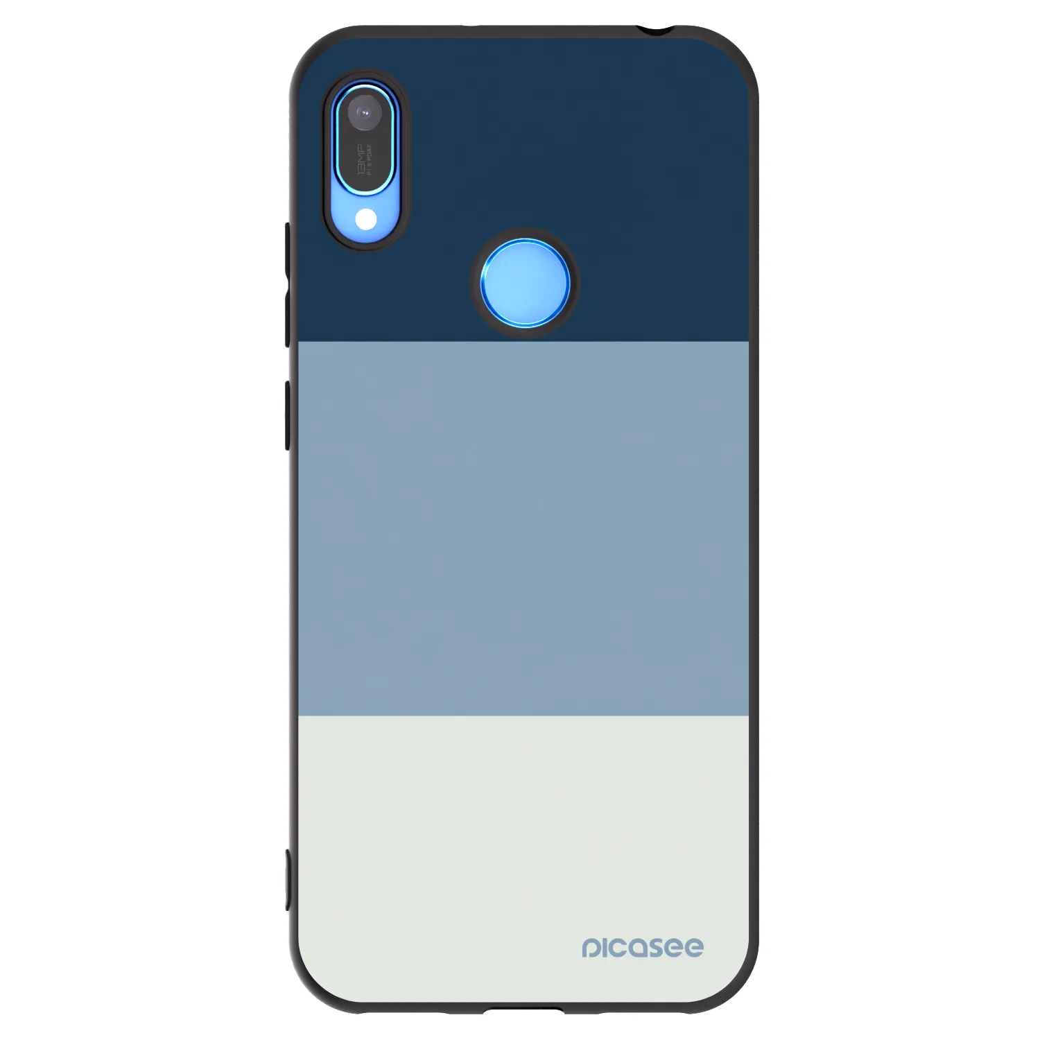 Picasee fekete szilikon tok az alábbi mobiltelefonokra Huawei Y6 2019 - Coastal Blue