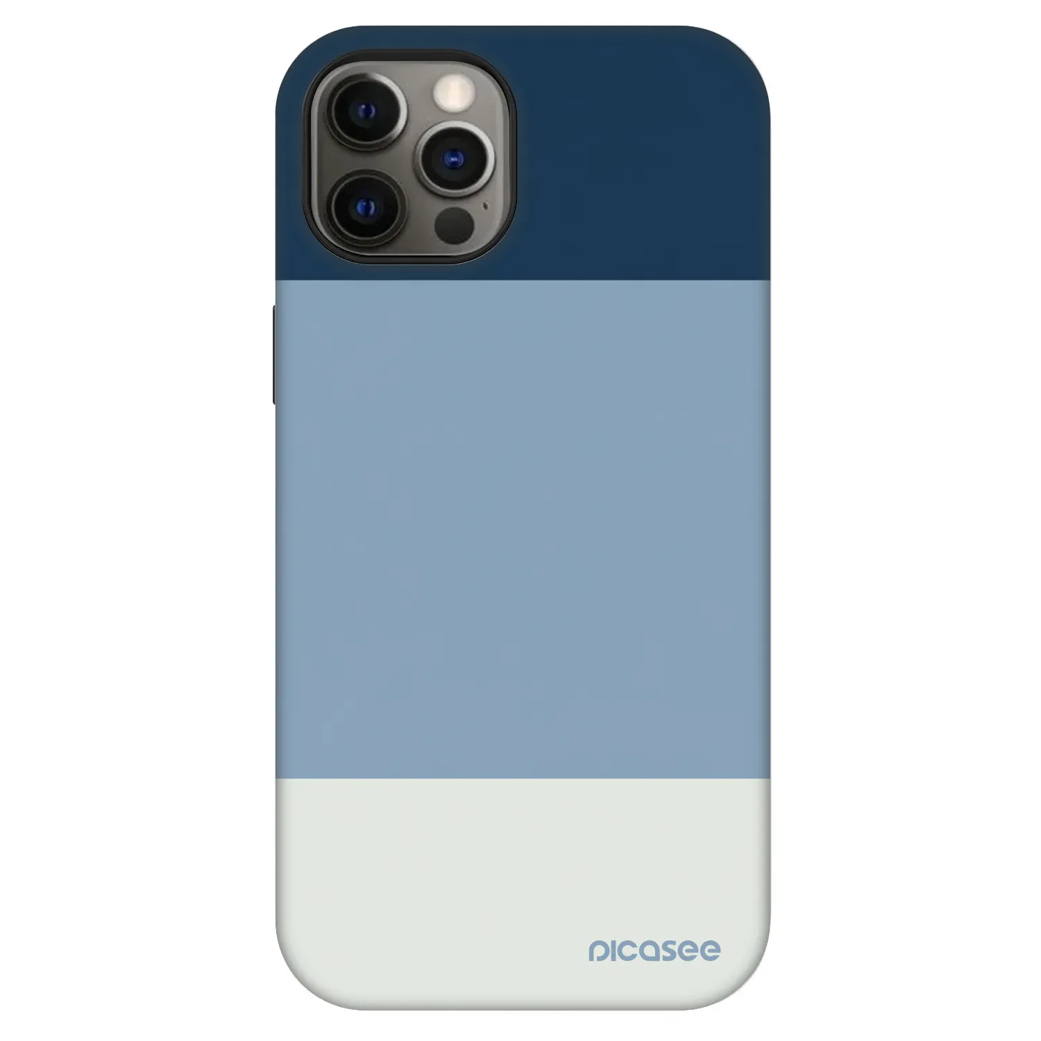 Picasee Fashion Case MagSafe Apple iPhone 12 - Coastal Blue
