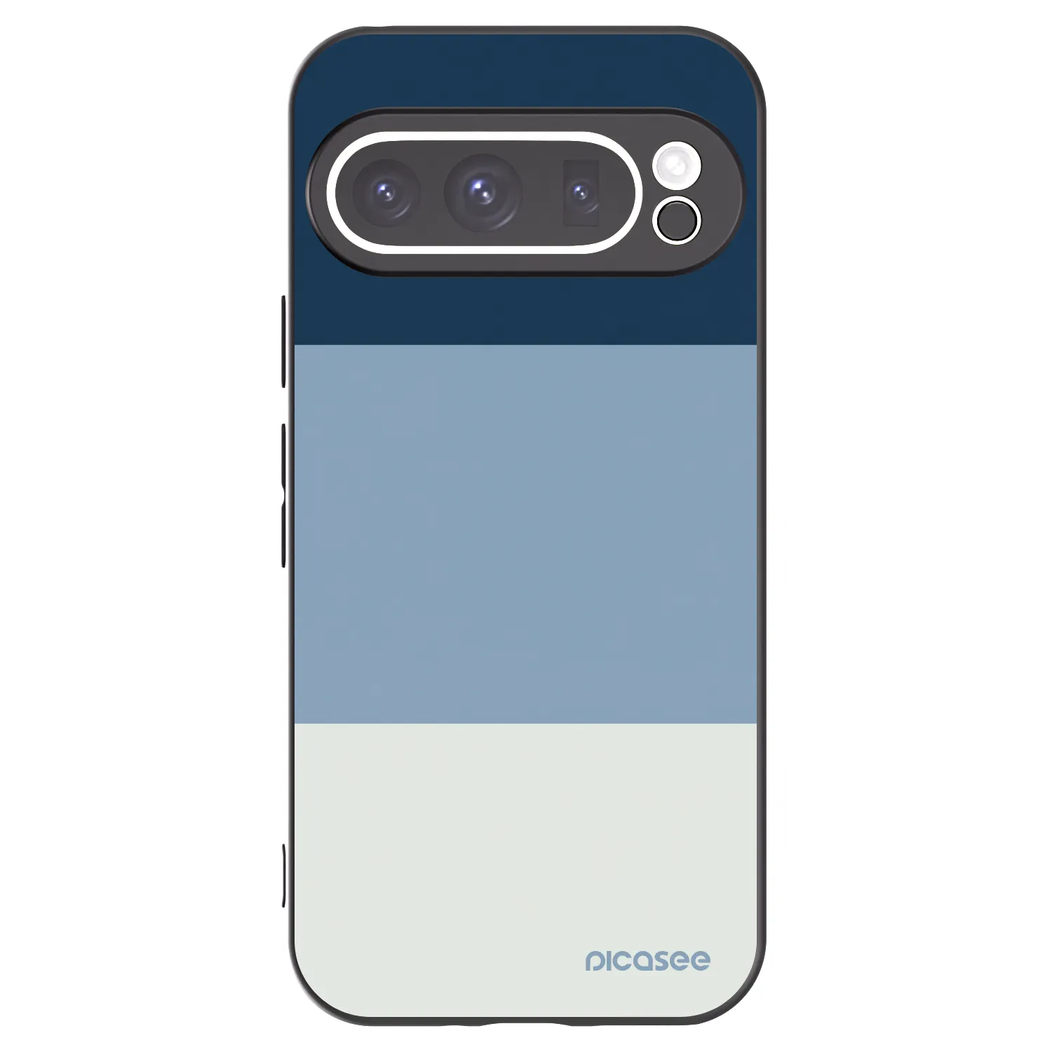 Picasee fekete szilikon tok az alábbi mobiltelefonokra Google Pixel 9 Pro XL - Coastal Blue