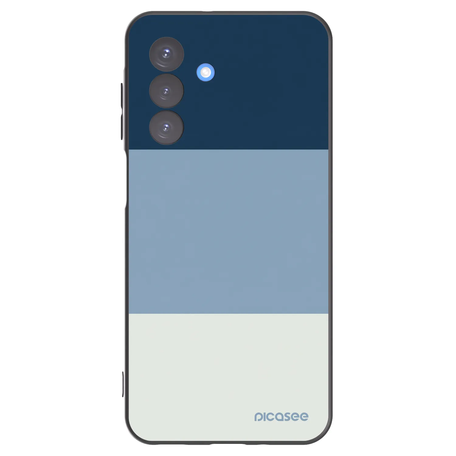 Picasee fekete szilikon tok az alábbi mobiltelefonokra Samsung Galaxy A17 5G - Coastal Blue