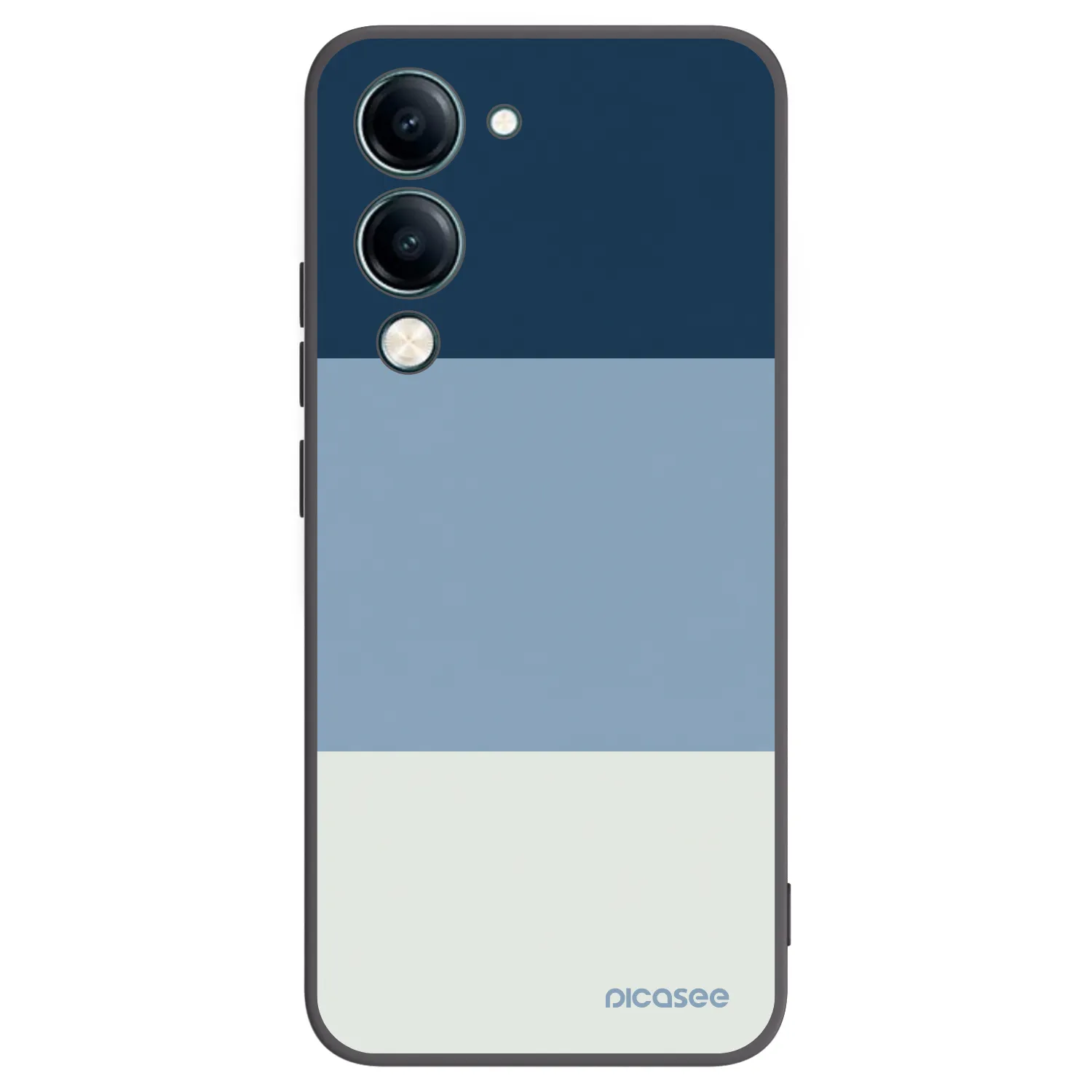 Picasee fekete szilikon tok az alábbi mobiltelefonokra Vivo Y29s 5G - Coastal Blue