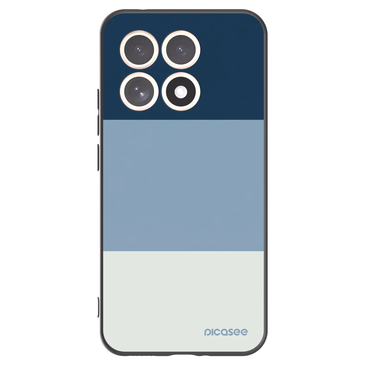 Picasee fekete szilikon tok az alábbi mobiltelefonokra Xiaomi 15T - Coastal Blue