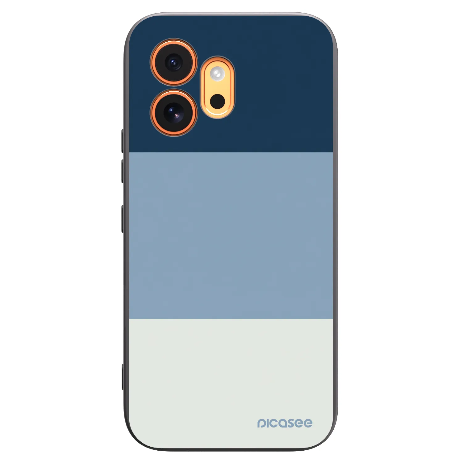 Picasee fekete szilikon tok az alábbi mobiltelefonokra Honor 600 - Coastal Blue