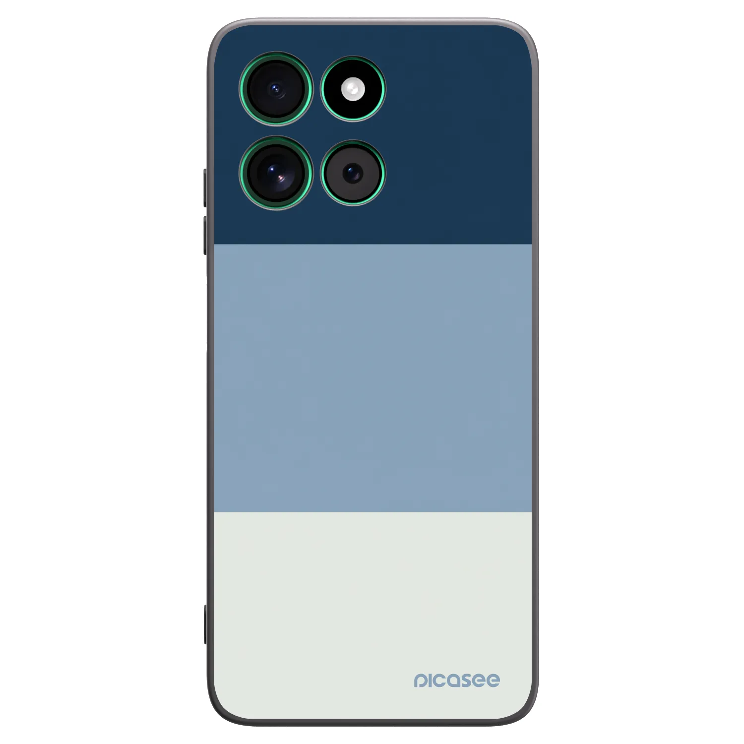 Picasee fekete szilikon tok az alábbi mobiltelefonokra Motorola Moto G57 Power - Coastal Blue