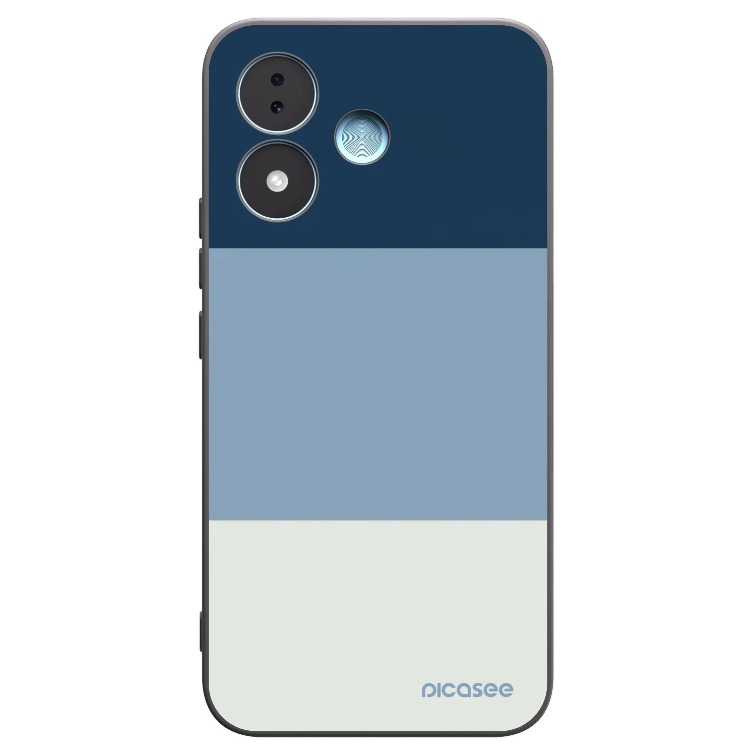 Picasee fekete szilikon tok az alábbi mobiltelefonokra Xiaomi Redmi Note 17 5G - Coastal Blue