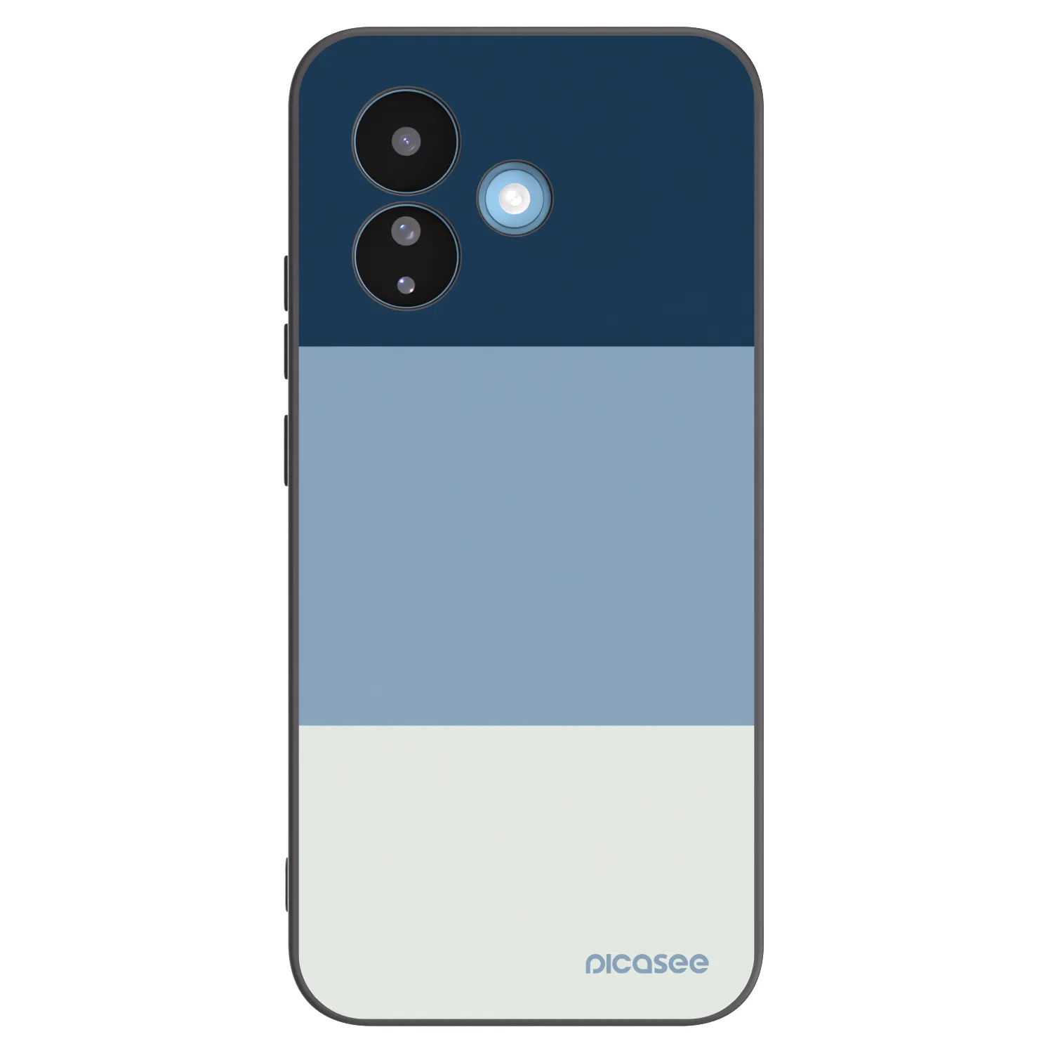 Picasee fekete szilikon tok az alábbi mobiltelefonokra Xiaomi Redmi Note 17 Pro 5G - Coastal Blue