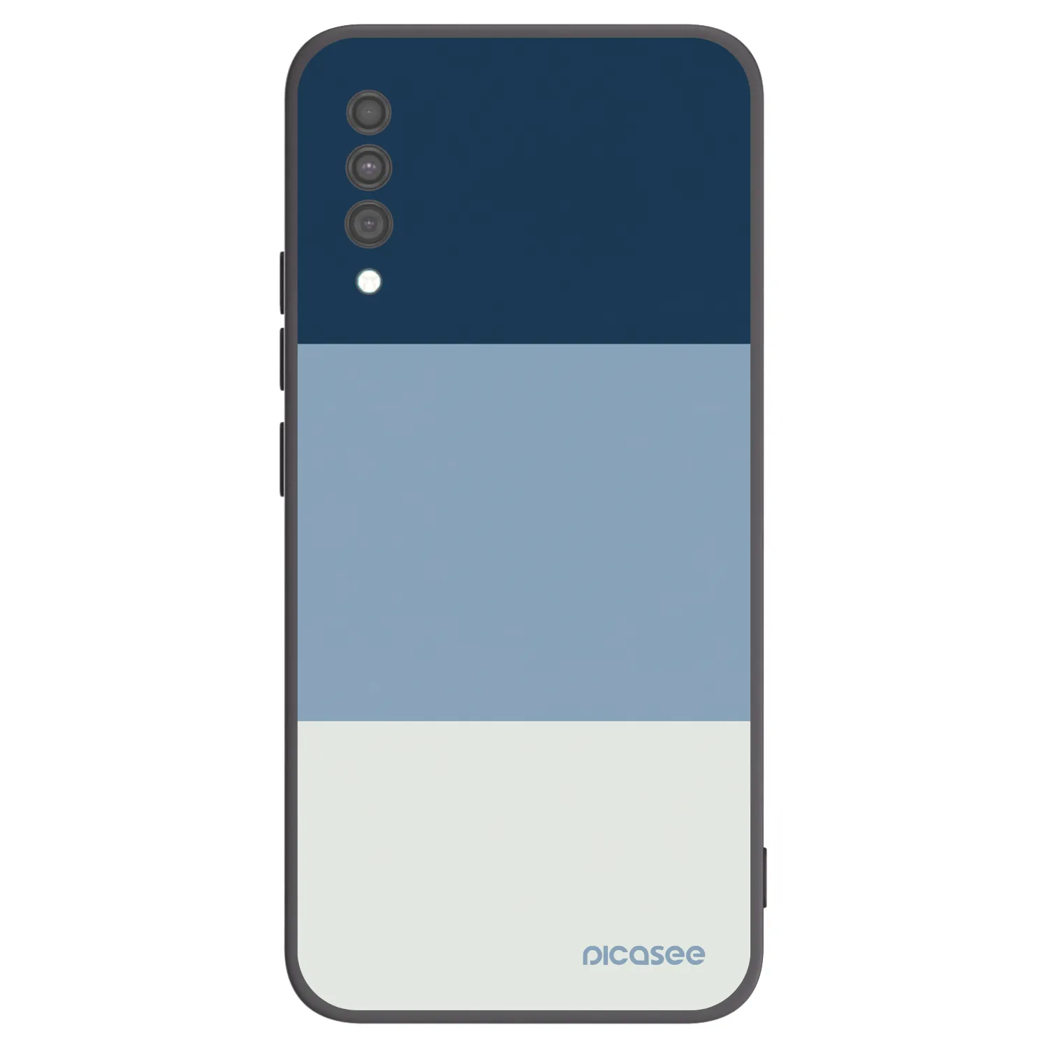 Picasee fekete szilikon tok az alábbi mobiltelefonokra Samsung Galaxy A30s A307F - Coastal Blue