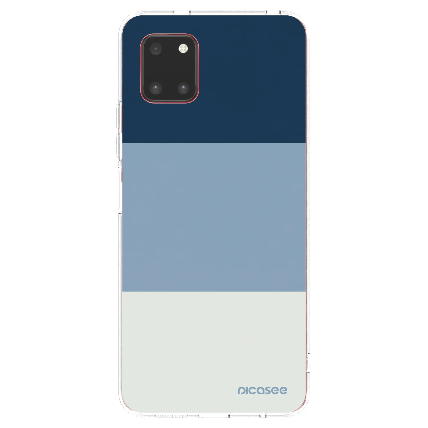 Picasee átlátszó szilikon tok az alábbi mobiltelefonokra Samsung Galaxy Note 10 Lite N770F - Coastal Blue