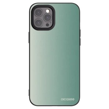 Picasee fekete szilikon tok az alábbi mobiltelefonokra Apple iPhone 12 Pro Max - Misty Sage