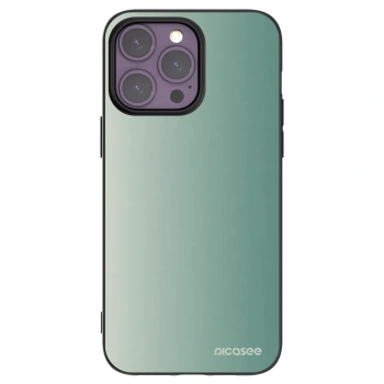 Picasee fekete szilikon tok az alábbi mobiltelefonokra Apple iPhone 14 Pro Max - Misty Sage