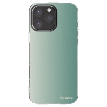 Picasee átlátszó szilikon tok az alábbi mobiltelefonokra Apple iPhone 16 Pro Max - Misty Sage