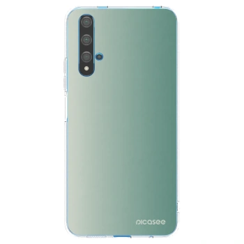 Picasee átlátszó szilikon tok az alábbi mobiltelefonokra Huawei Nova 5T - Misty Sage
