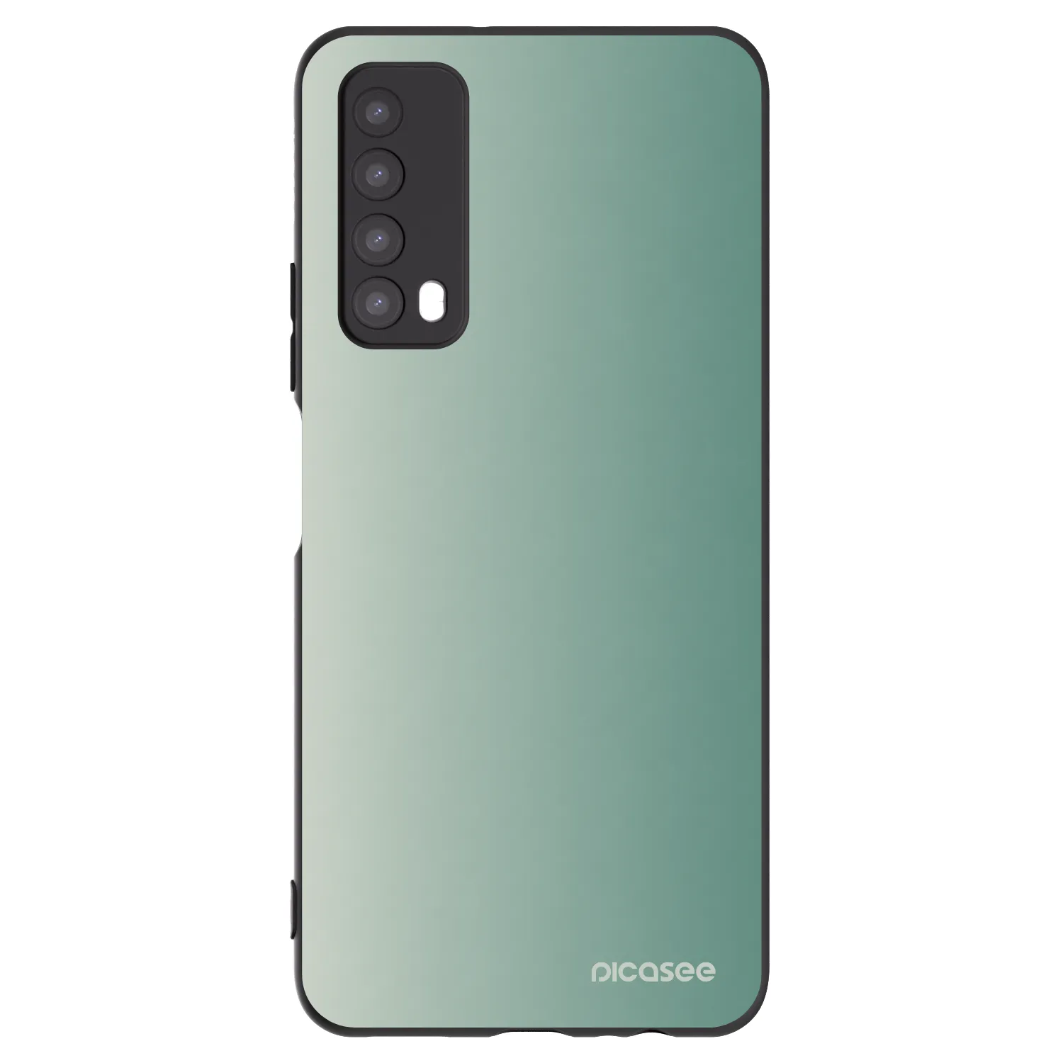 Picasee fekete szilikon tok az alábbi mobiltelefonokra Huawei P Smart 2021 - Misty Sage