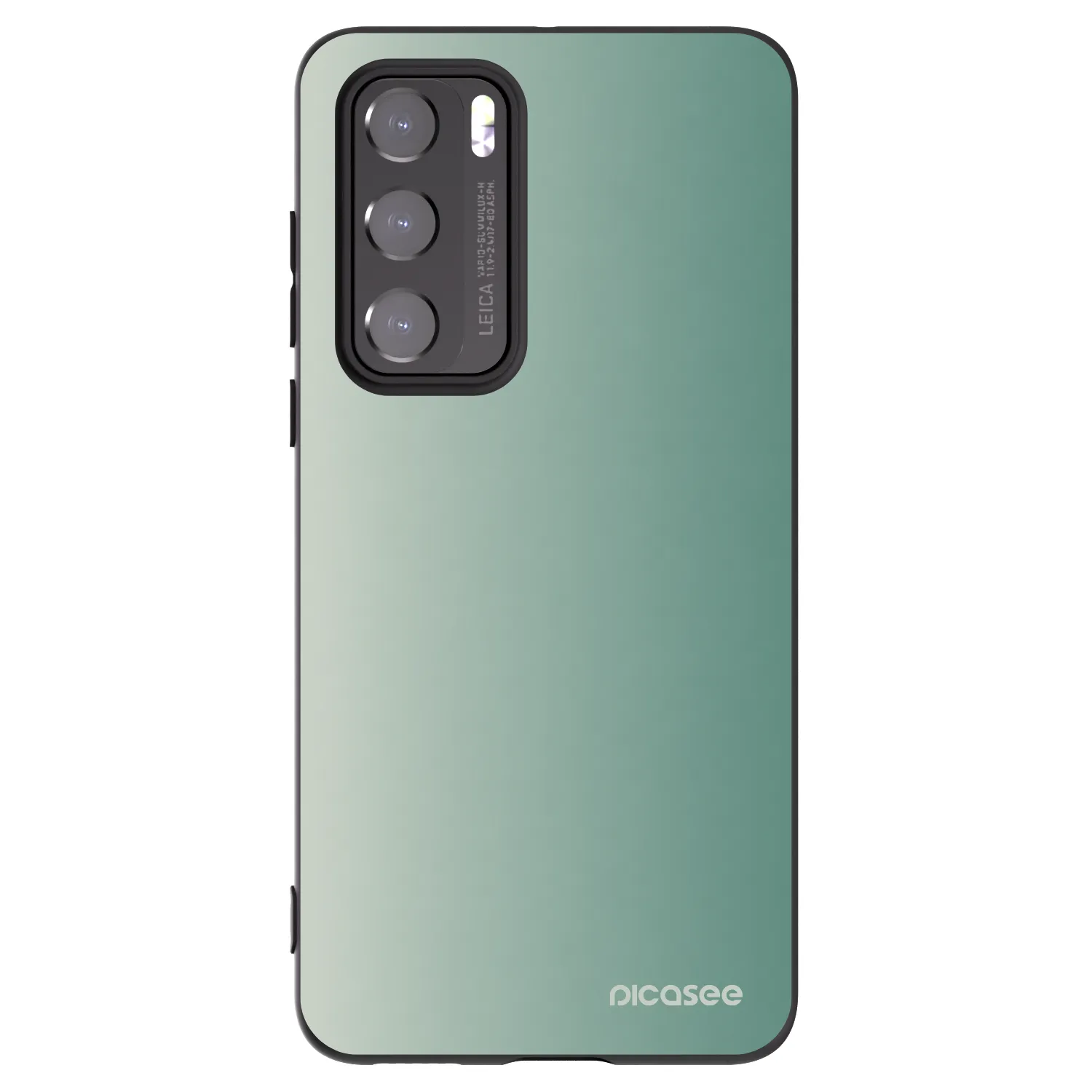 Picasee fekete szilikon tok az alábbi mobiltelefonokra Huawei P40 - Misty Sage