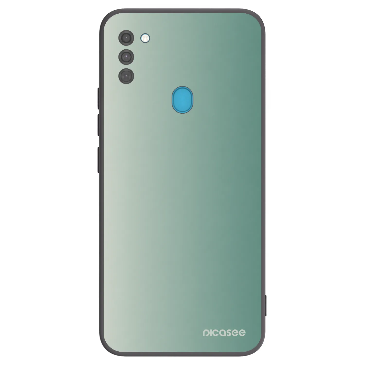 Picasee fekete szilikon tok az alábbi mobiltelefonokra Samsung Galaxy M11 - Misty Sage